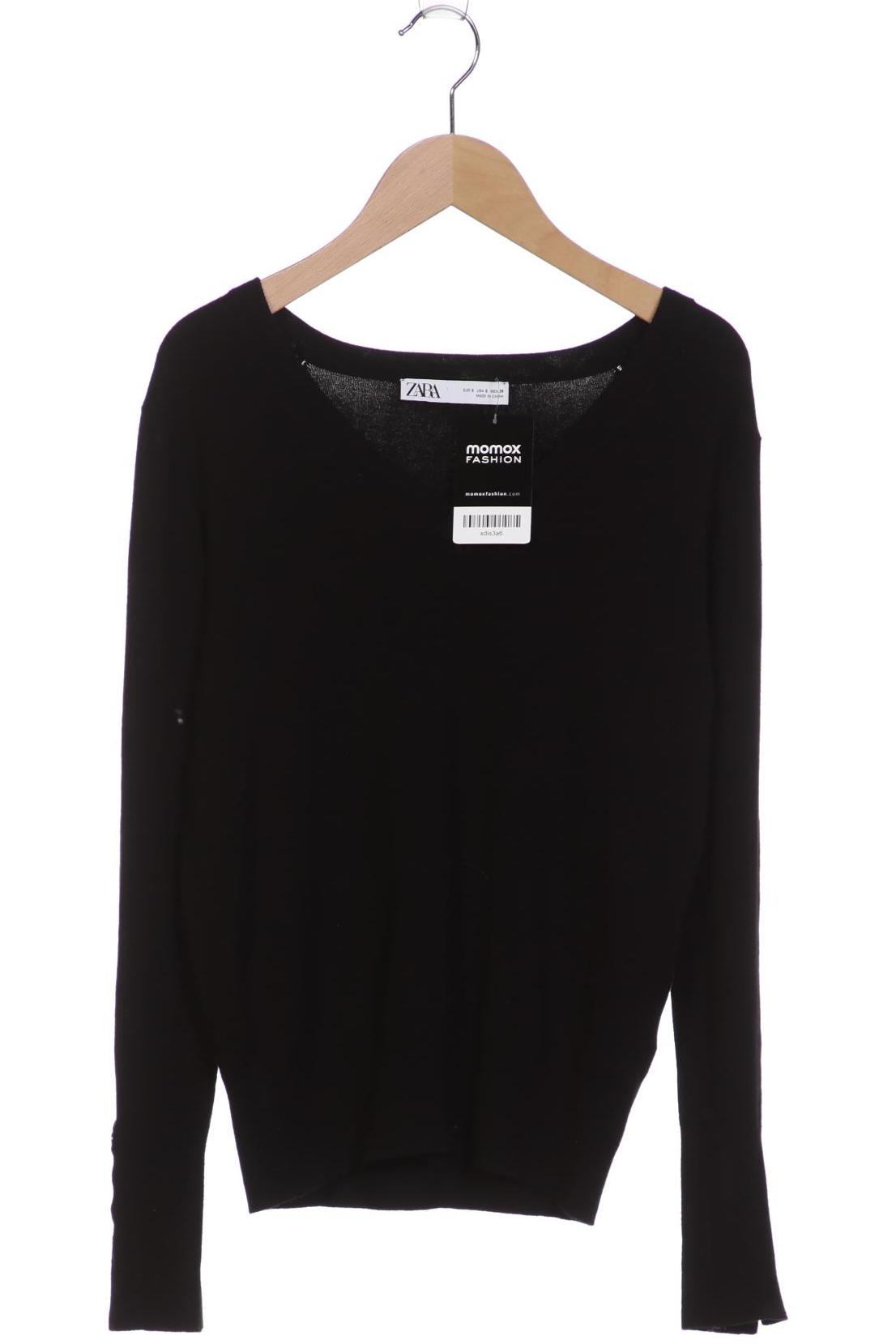 

ZARA Damen Pullover, schwarz