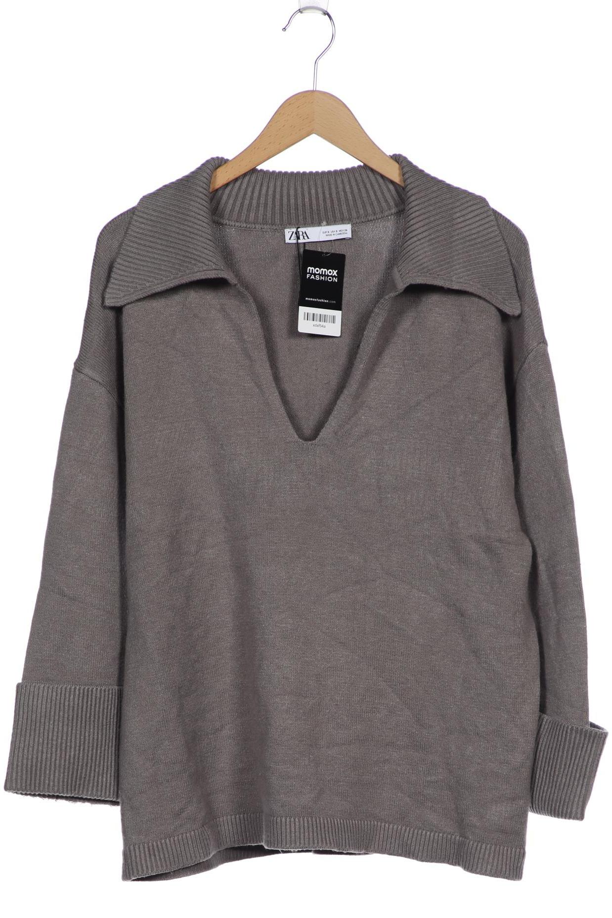 

ZARA Damen Pullover, grau