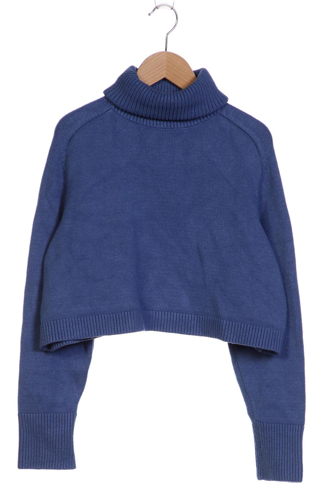 

ZARA Damen Pullover, blau