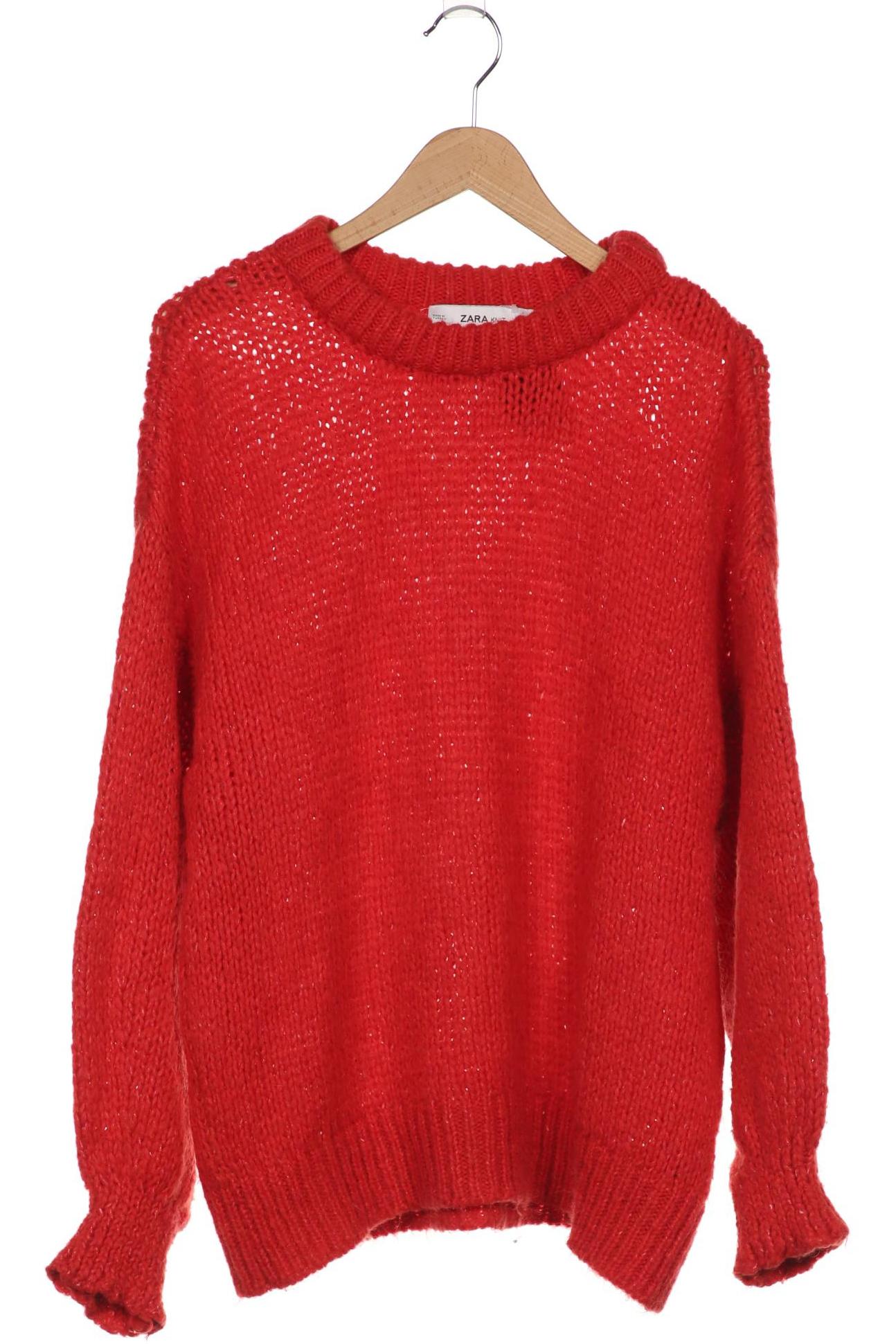 

ZARA Damen Pullover, rot