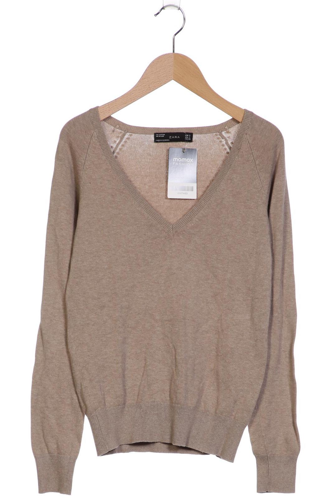 

Zara Damen Pullover, beige, Gr. 36