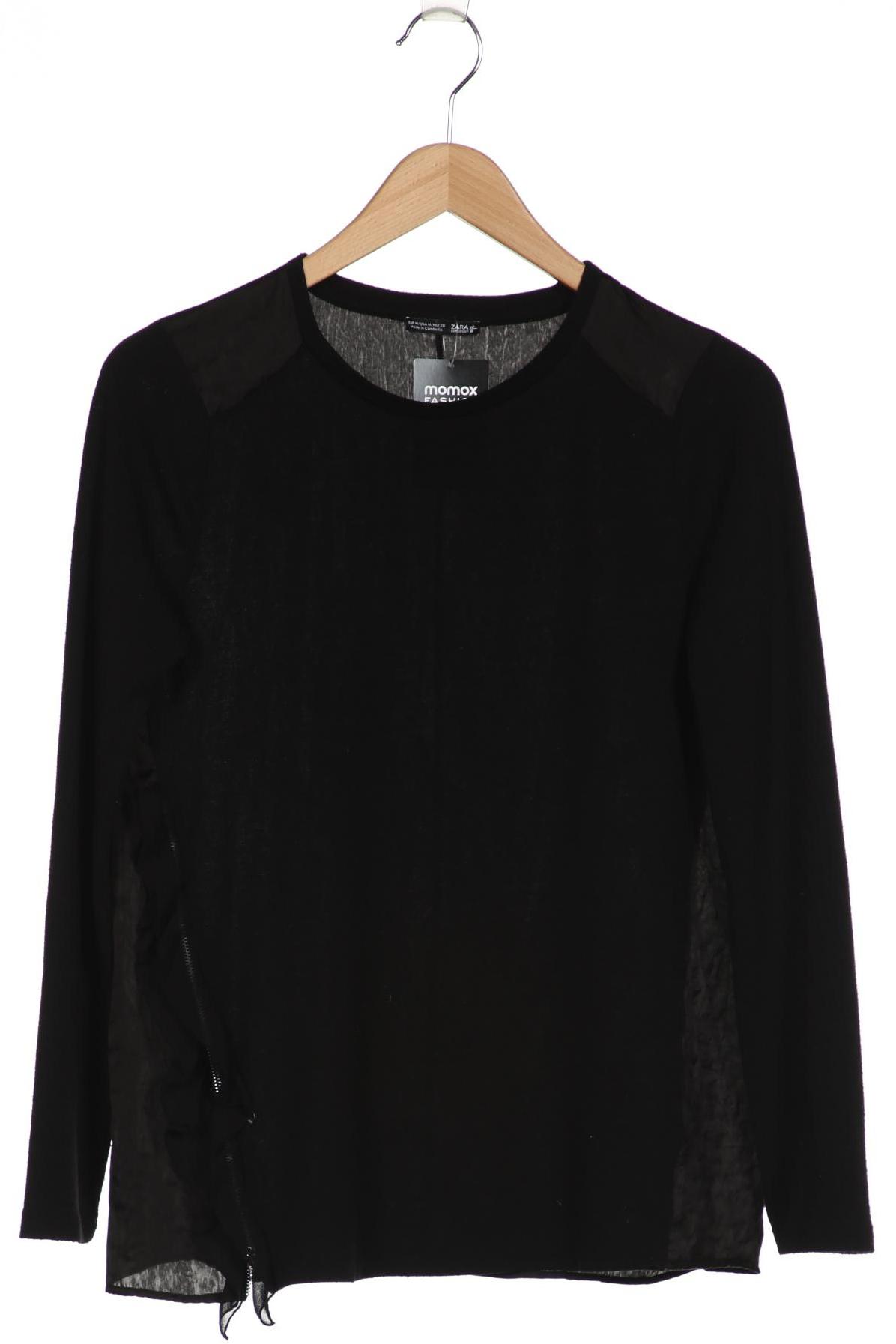 

ZARA Damen Pullover, schwarz