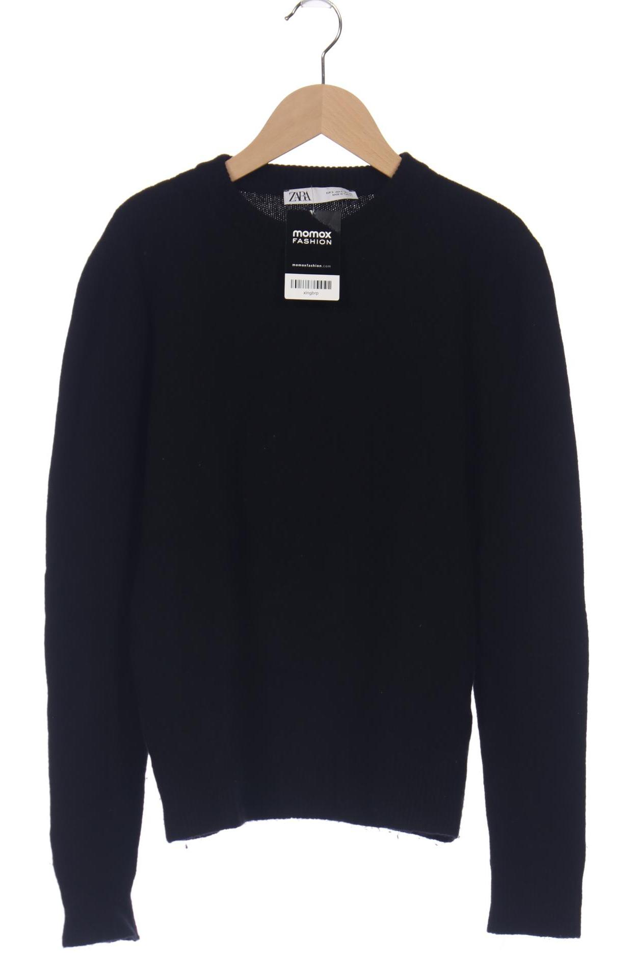 

ZARA Damen Pullover, schwarz