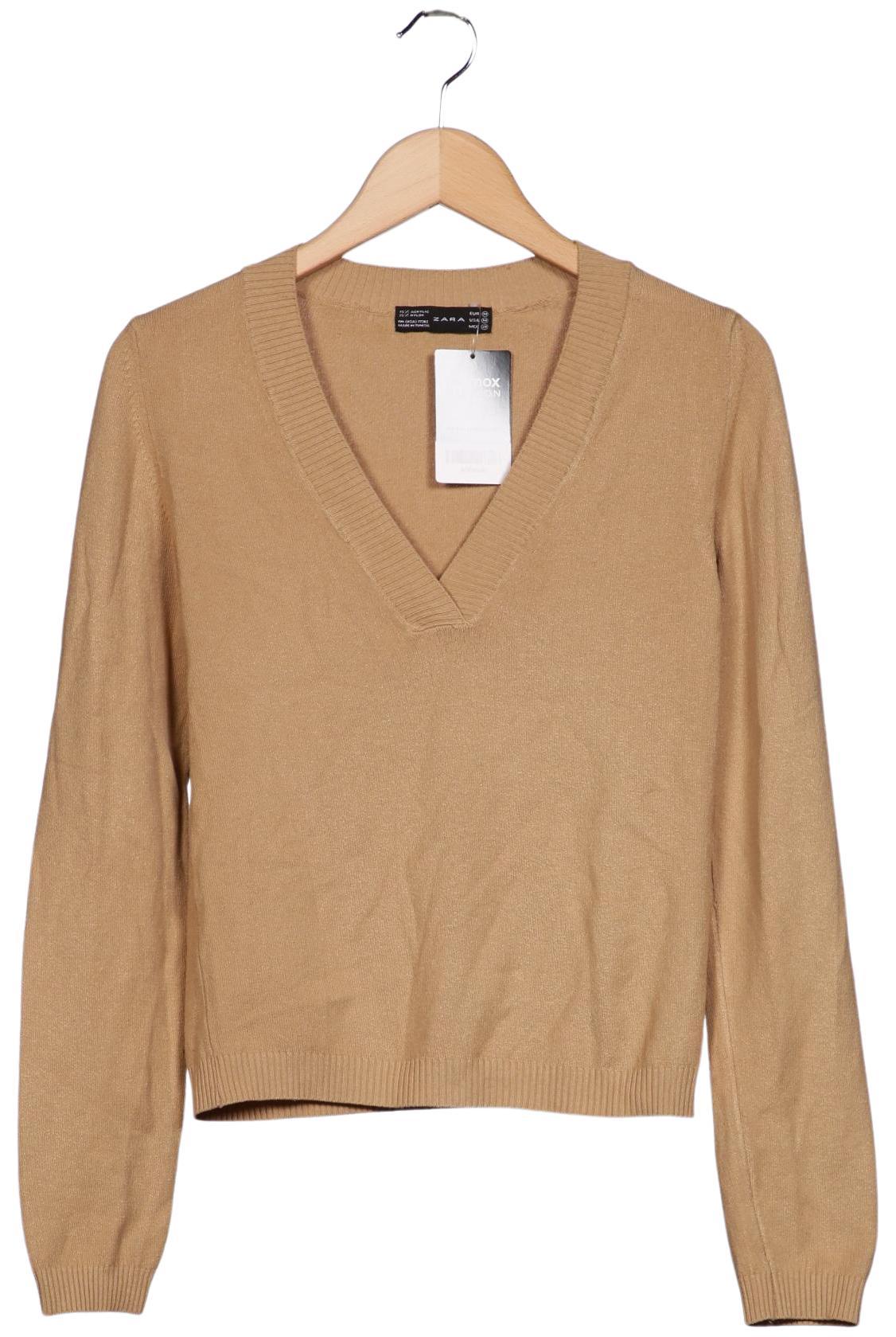 

Zara Damen Pullover, beige, Gr. 38