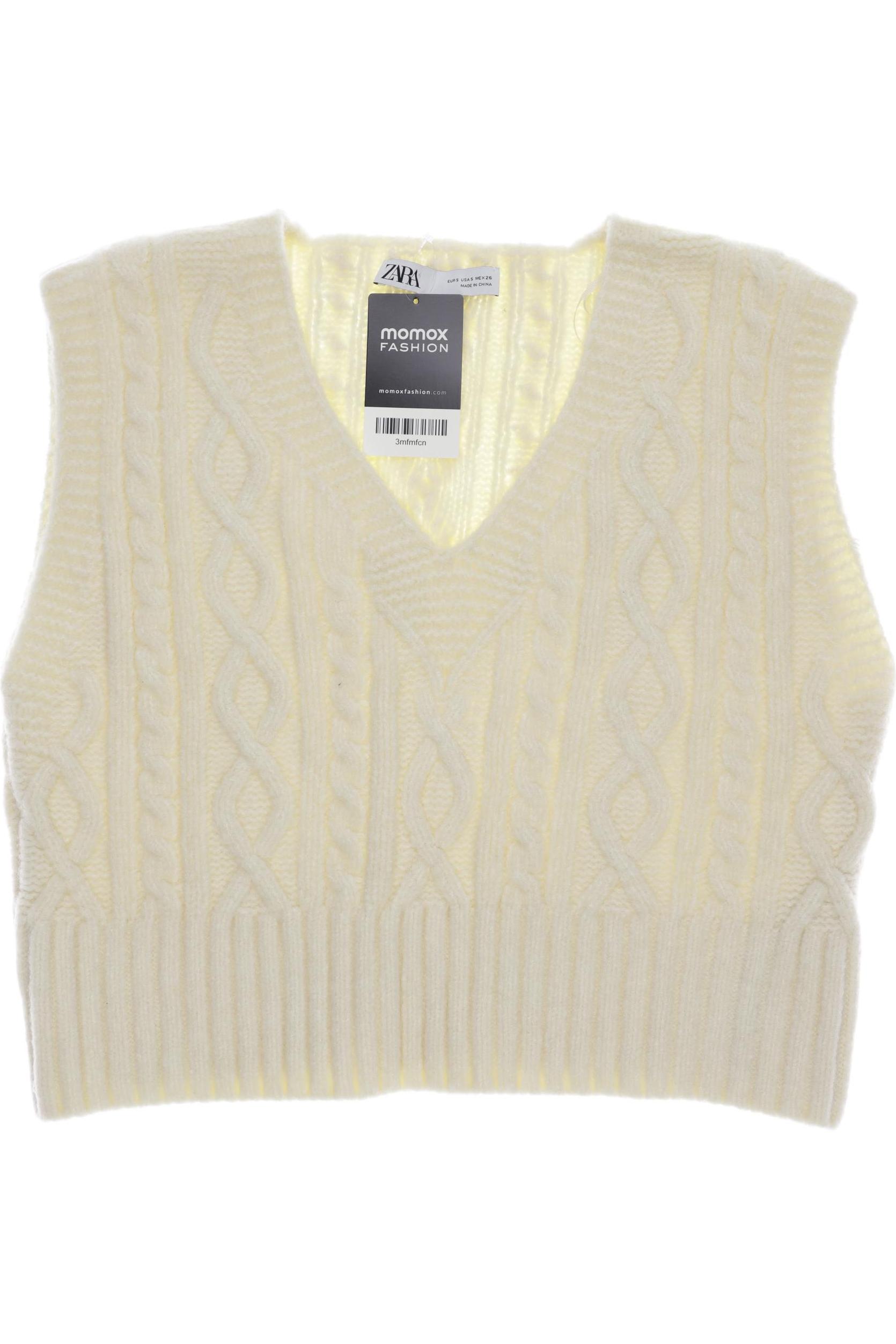 

Zara Damen Pullover, cremeweiß, Gr. 36