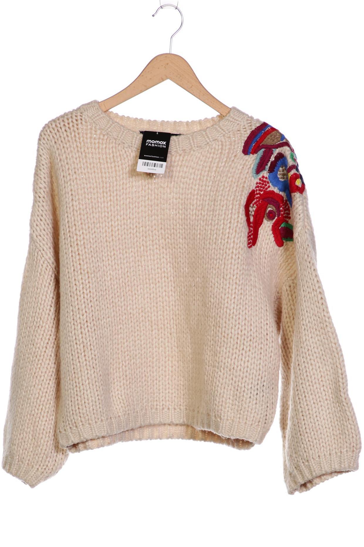 

Zara Damen Pullover, beige, Gr. 38