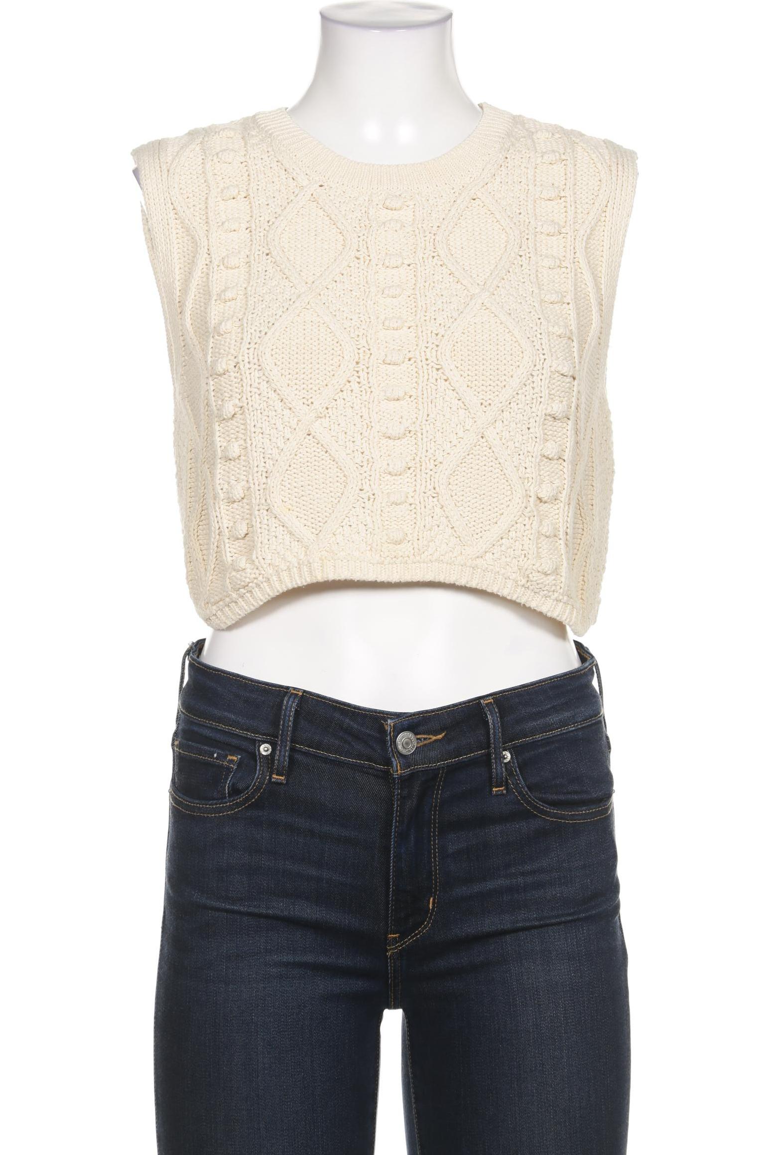 

Zara Damen Pullover, cremeweiß, Gr. 36