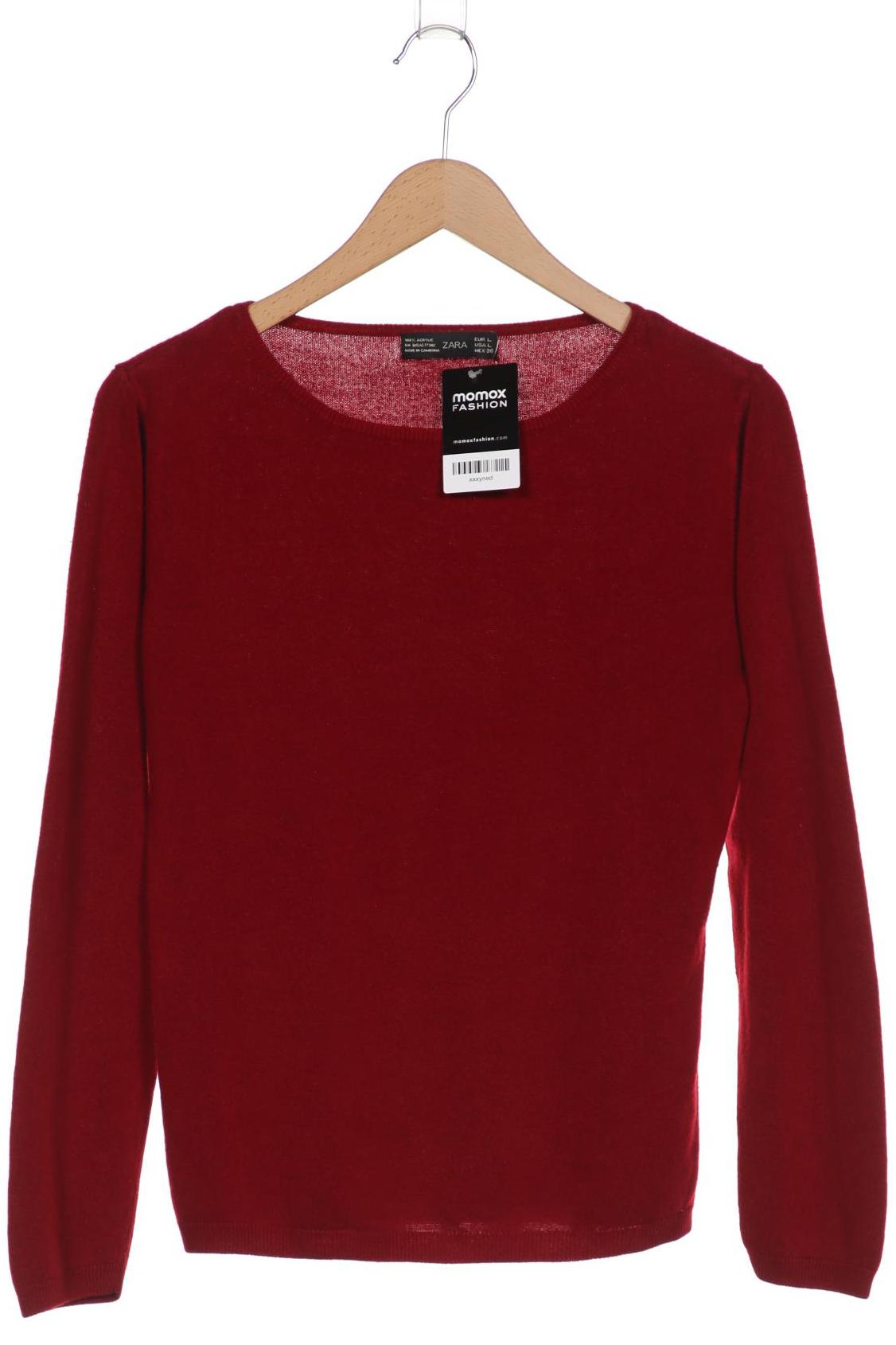 

ZARA Damen Pullover, rot