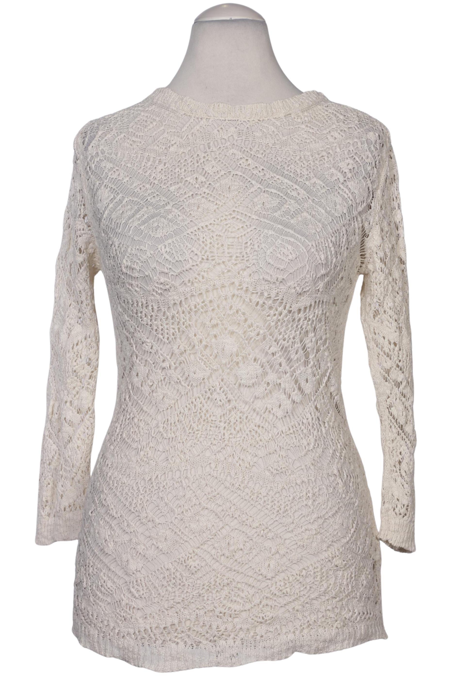 

Zara Damen Pullover, cremeweiß, Gr. 38