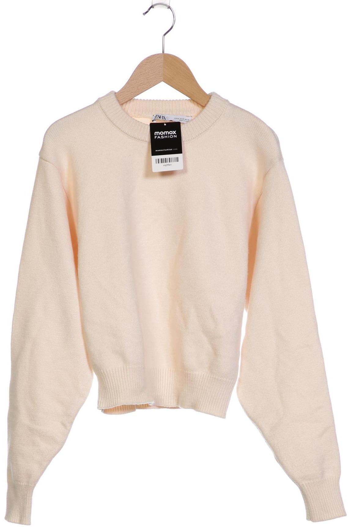 

Zara Damen Pullover, cremeweiß, Gr. 38