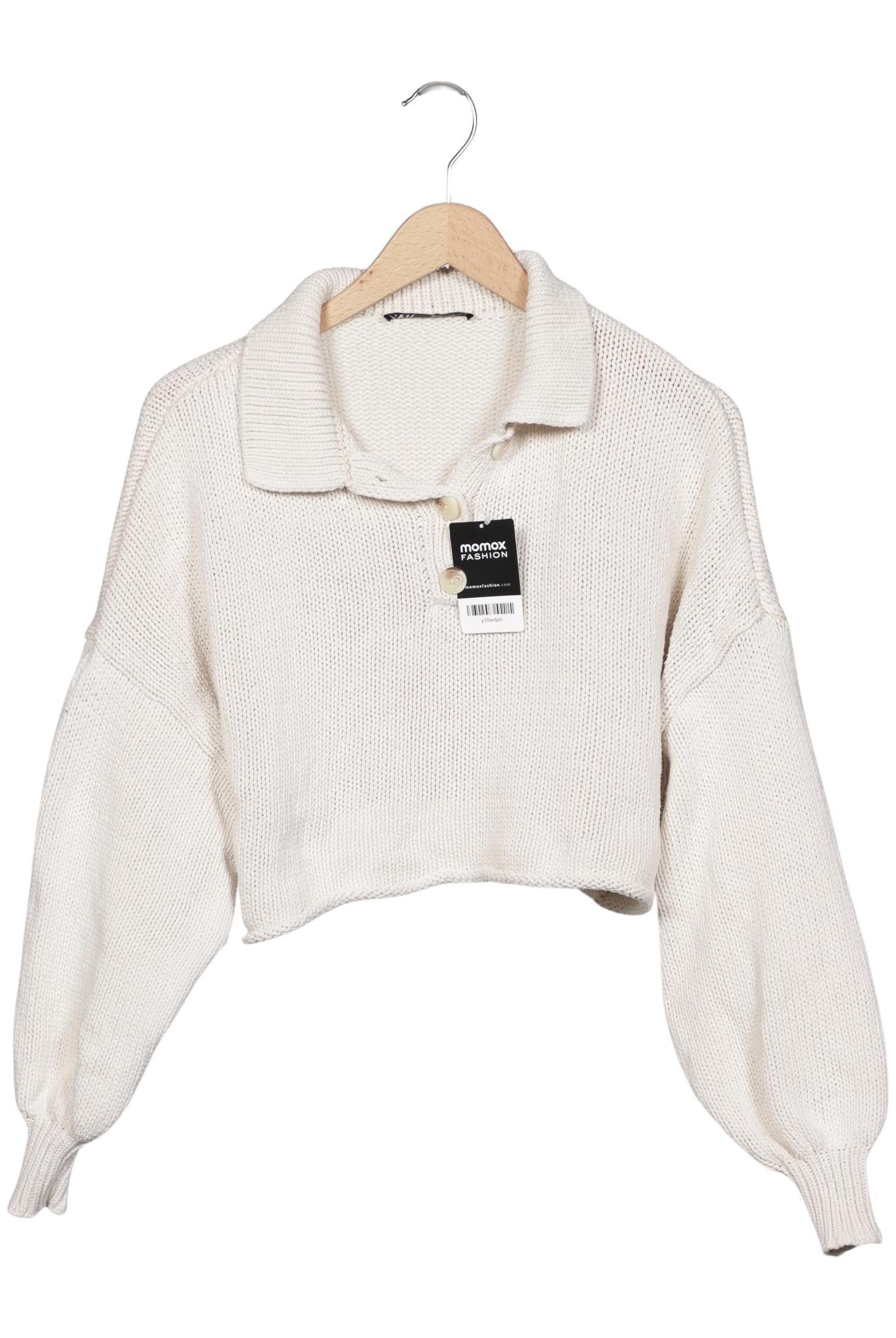 

Zara Damen Pullover, cremeweiß, Gr. 36