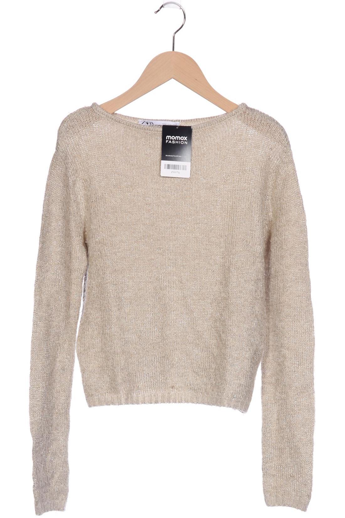 

ZARA Damen Pullover, cremeweiß