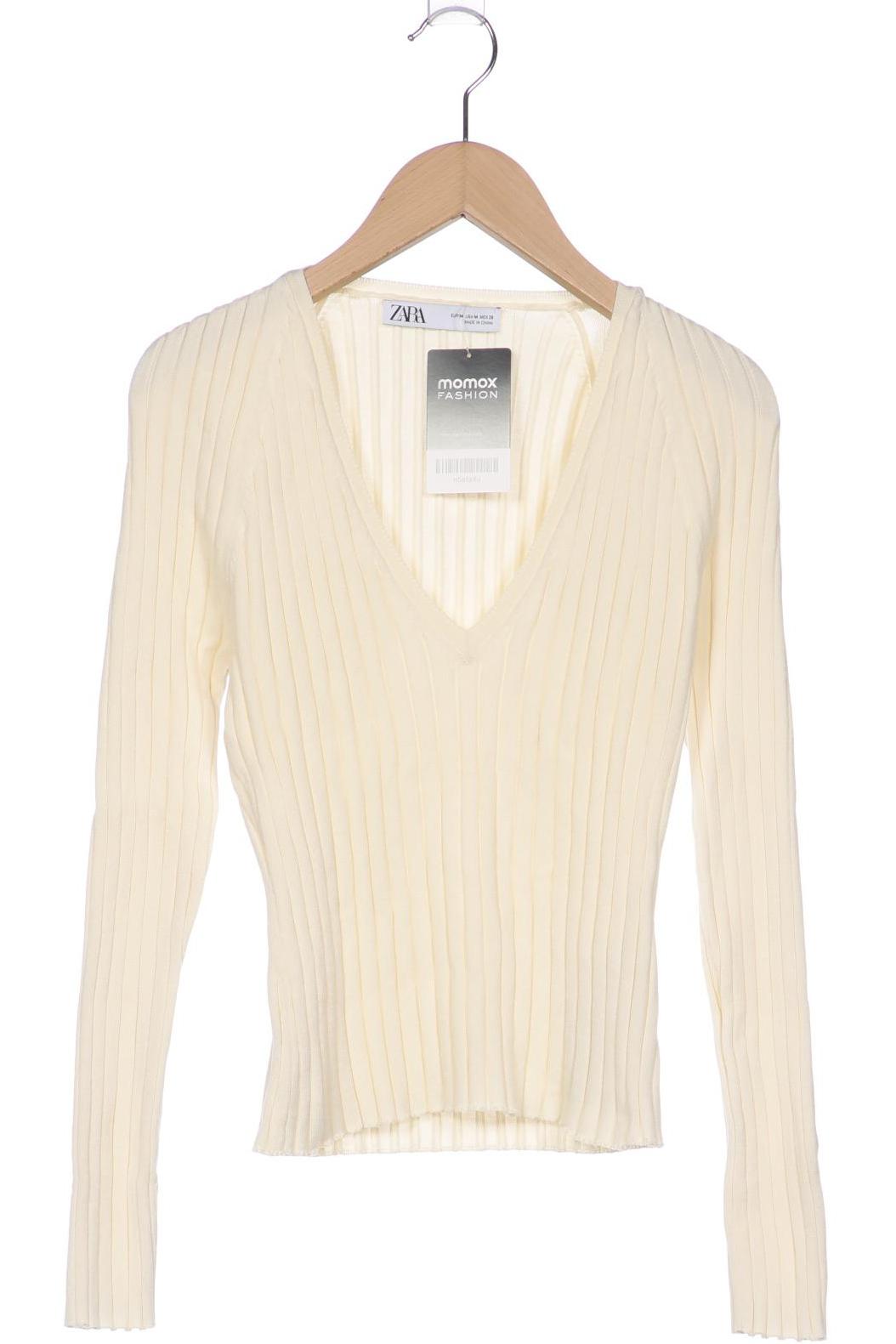 

Zara Damen Pullover, cremeweiß, Gr. 38