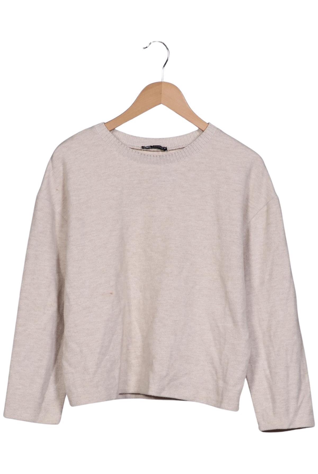 

Zara Damen Pullover, beige, Gr. 38