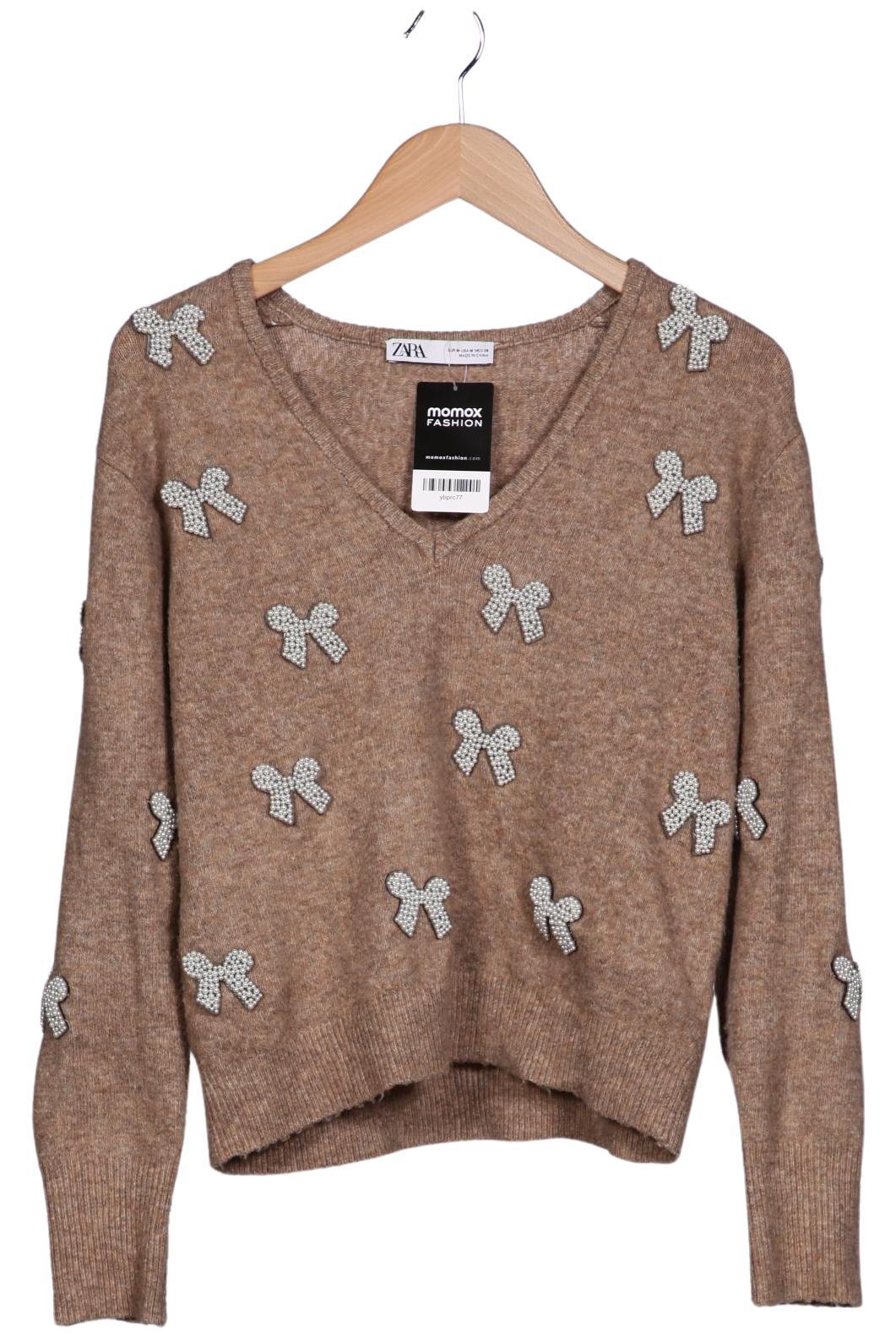 

Zara Damen Pullover, beige, Gr. 38