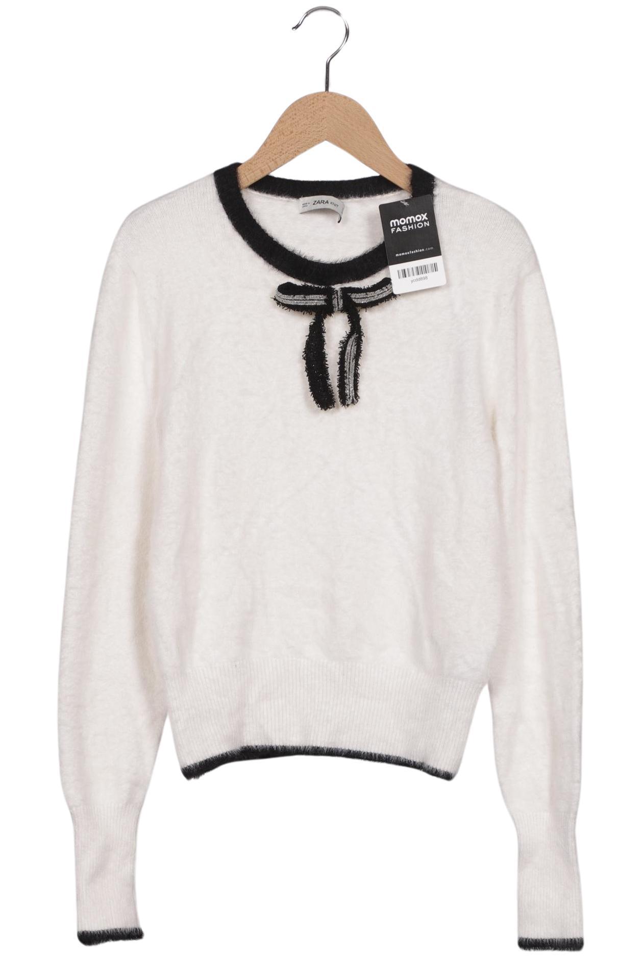 

Zara Damen Pullover, cremeweiß, Gr. 38
