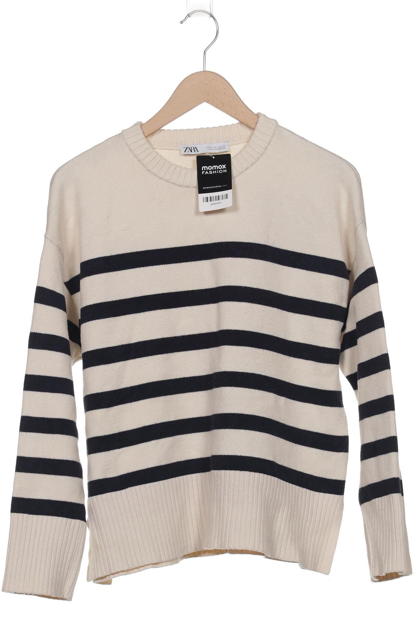 

Zara Damen Pullover, cremeweiß, Gr. 36