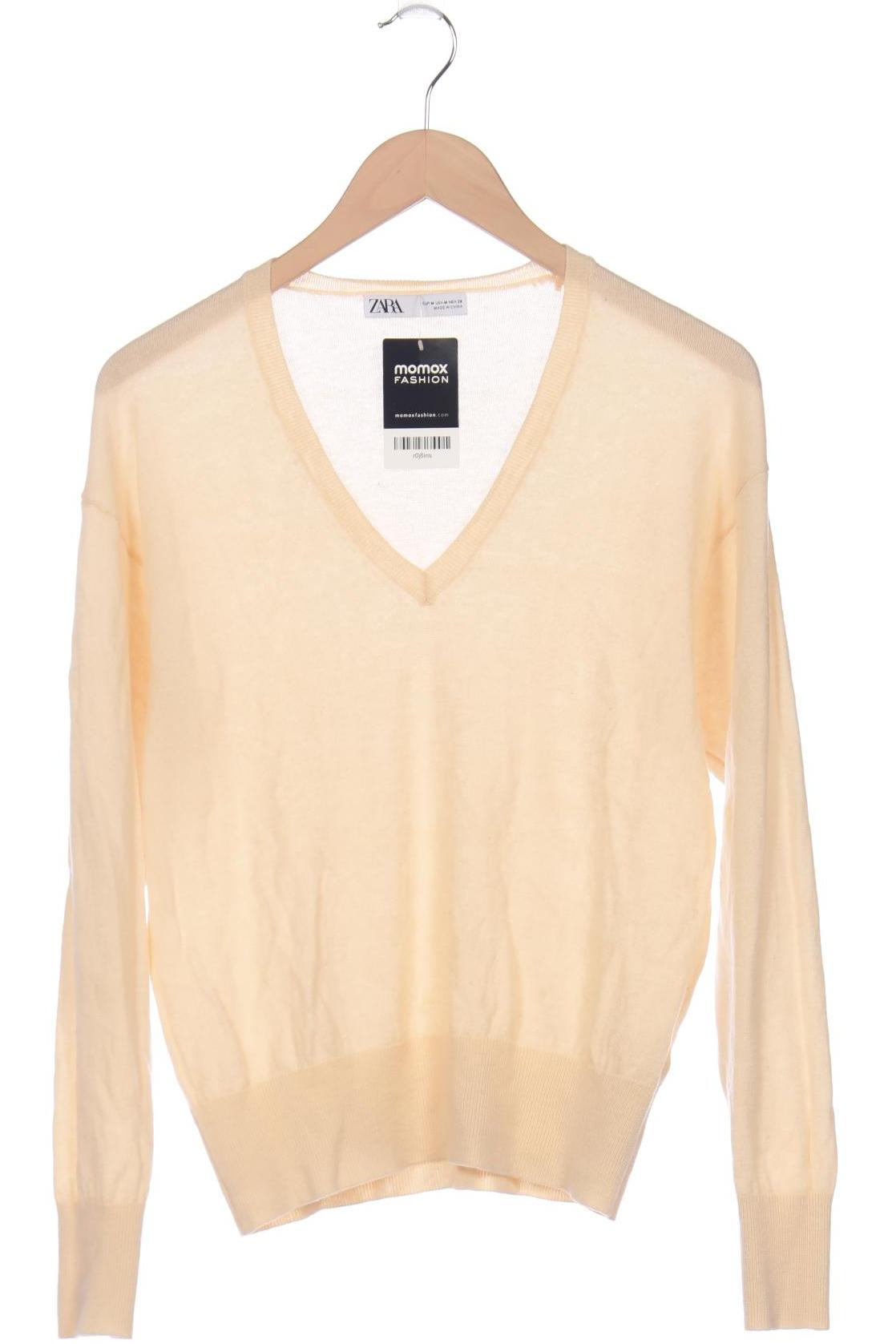 

Zara Damen Pullover, cremeweiß, Gr. 38