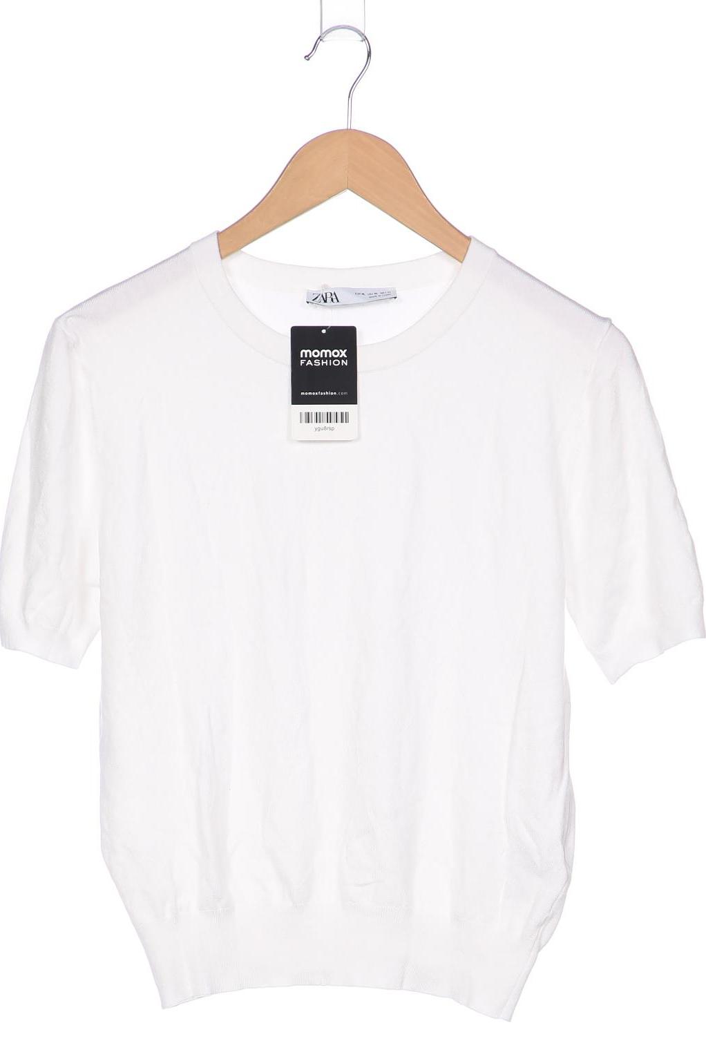 

Zara Damen Pullover, weiß, Gr. 44
