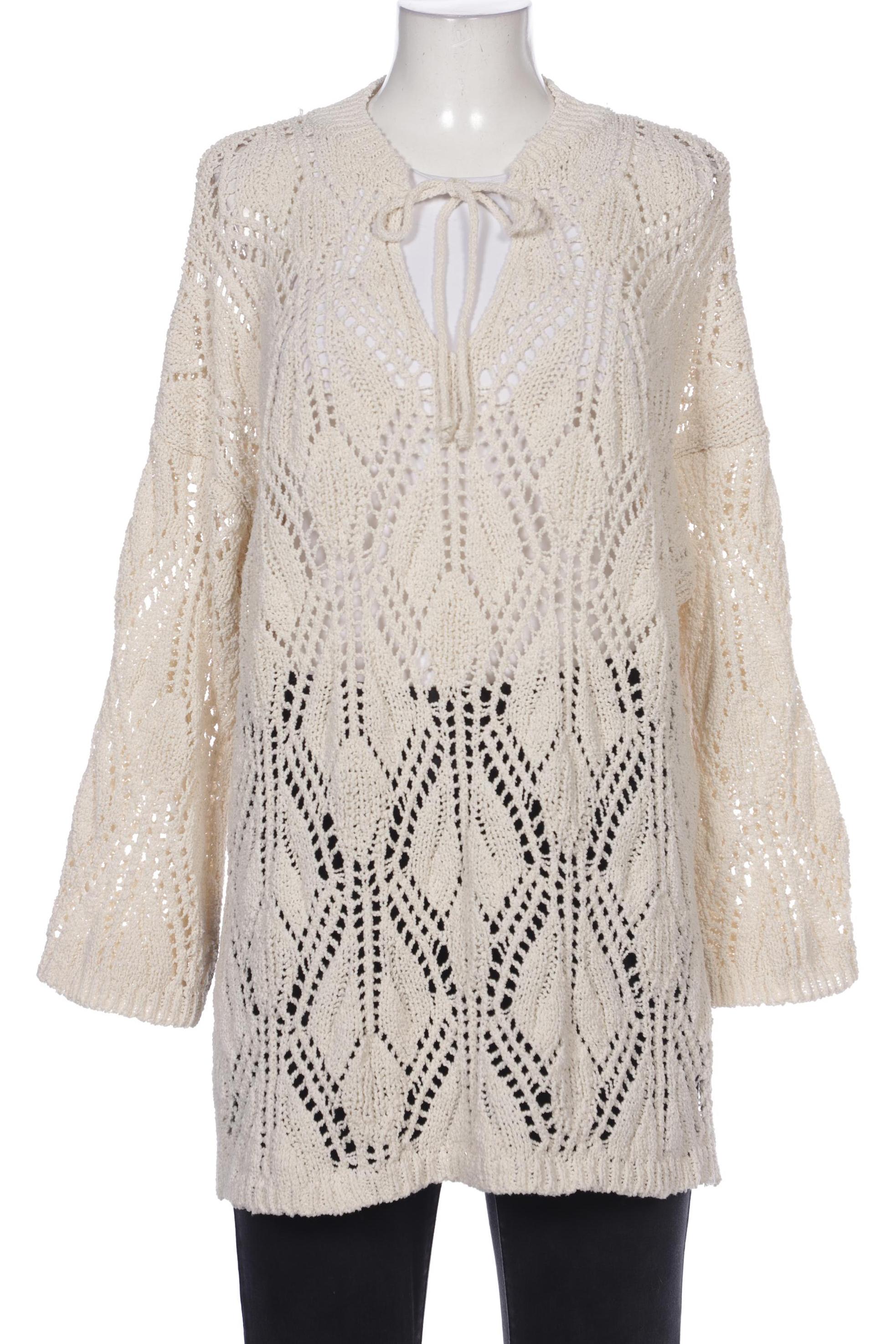

Zara Damen Pullover, cremeweiß, Gr. 42