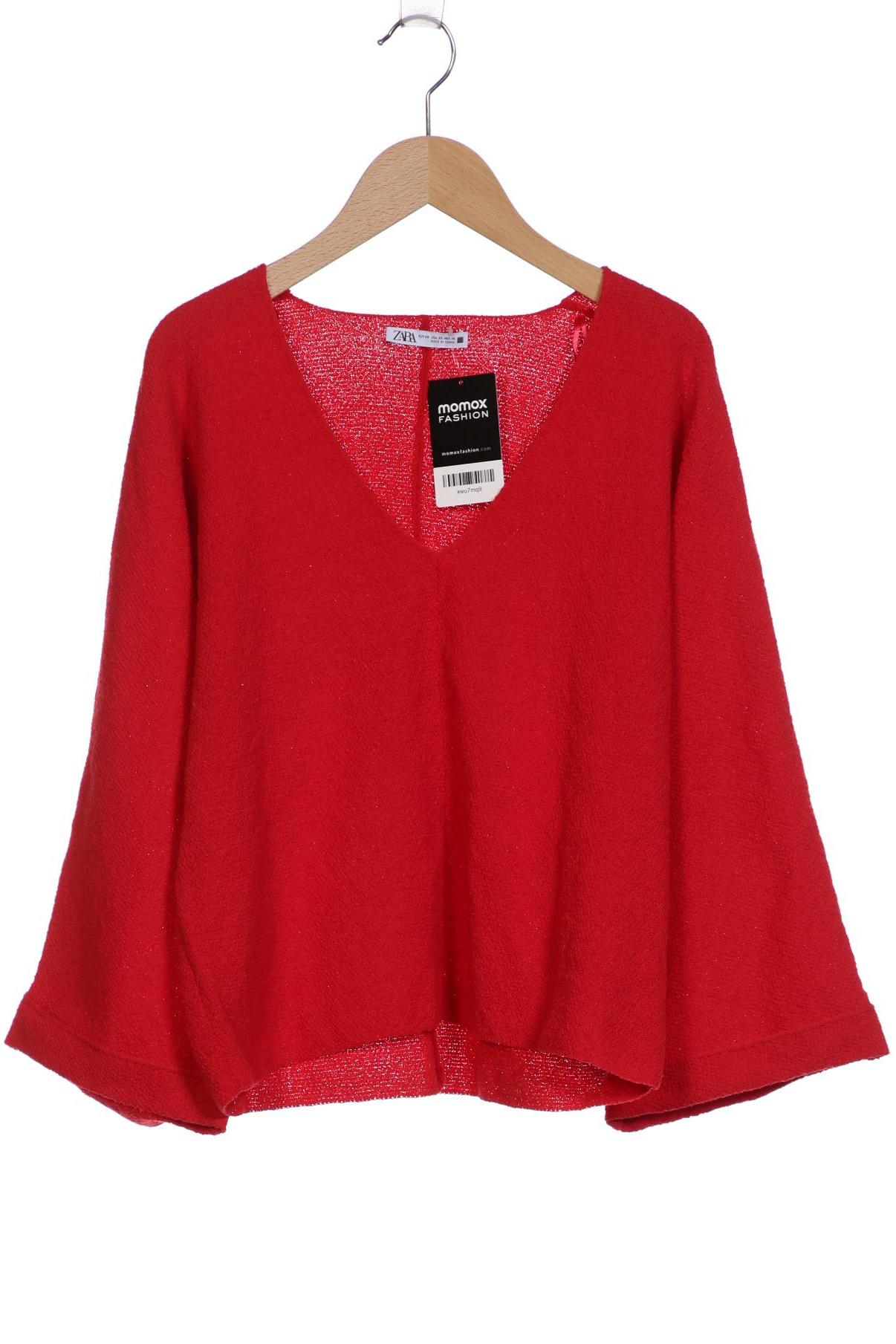 

Zara Damen Pullover, rot, Gr. 34