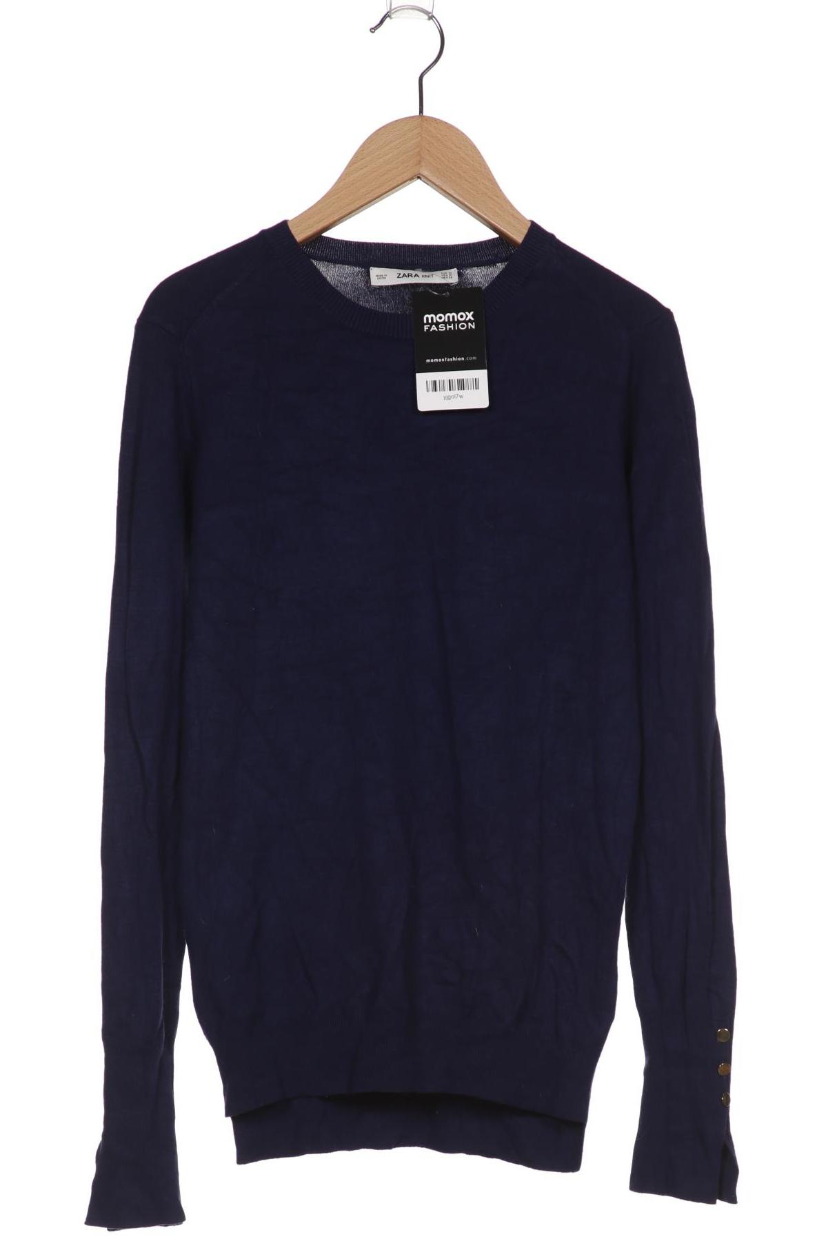 

ZARA Damen Pullover, marineblau