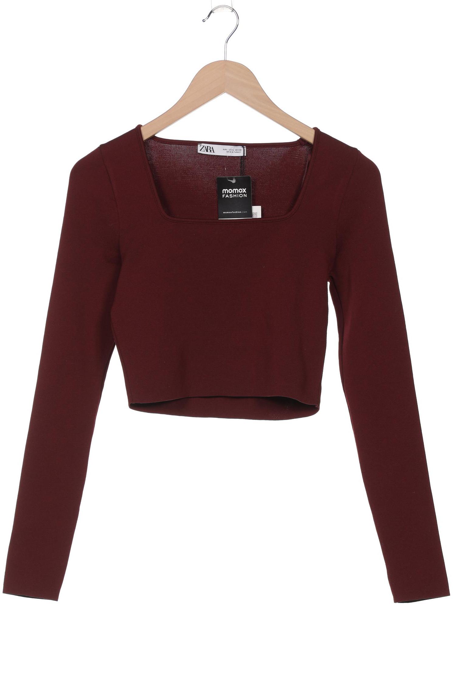 

Zara Damen Pullover, bordeaux, Gr. 42
