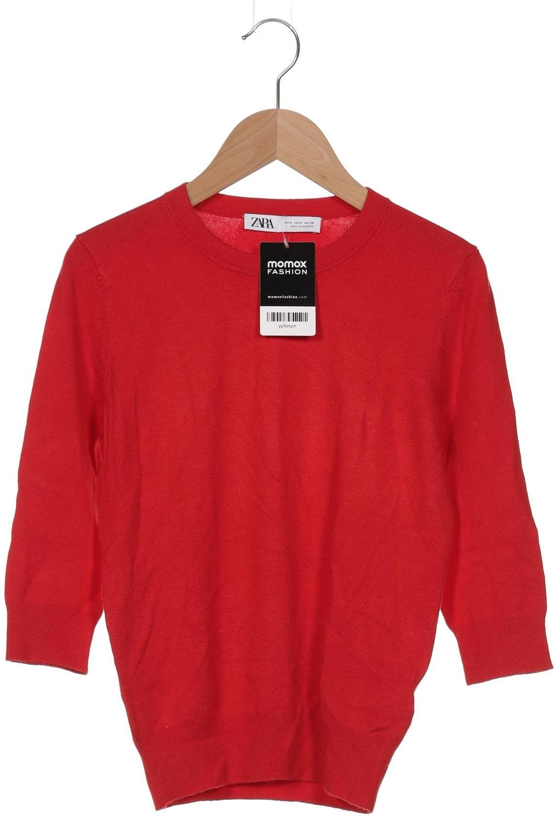 

Zara Damen Pullover, rot, Gr. 36