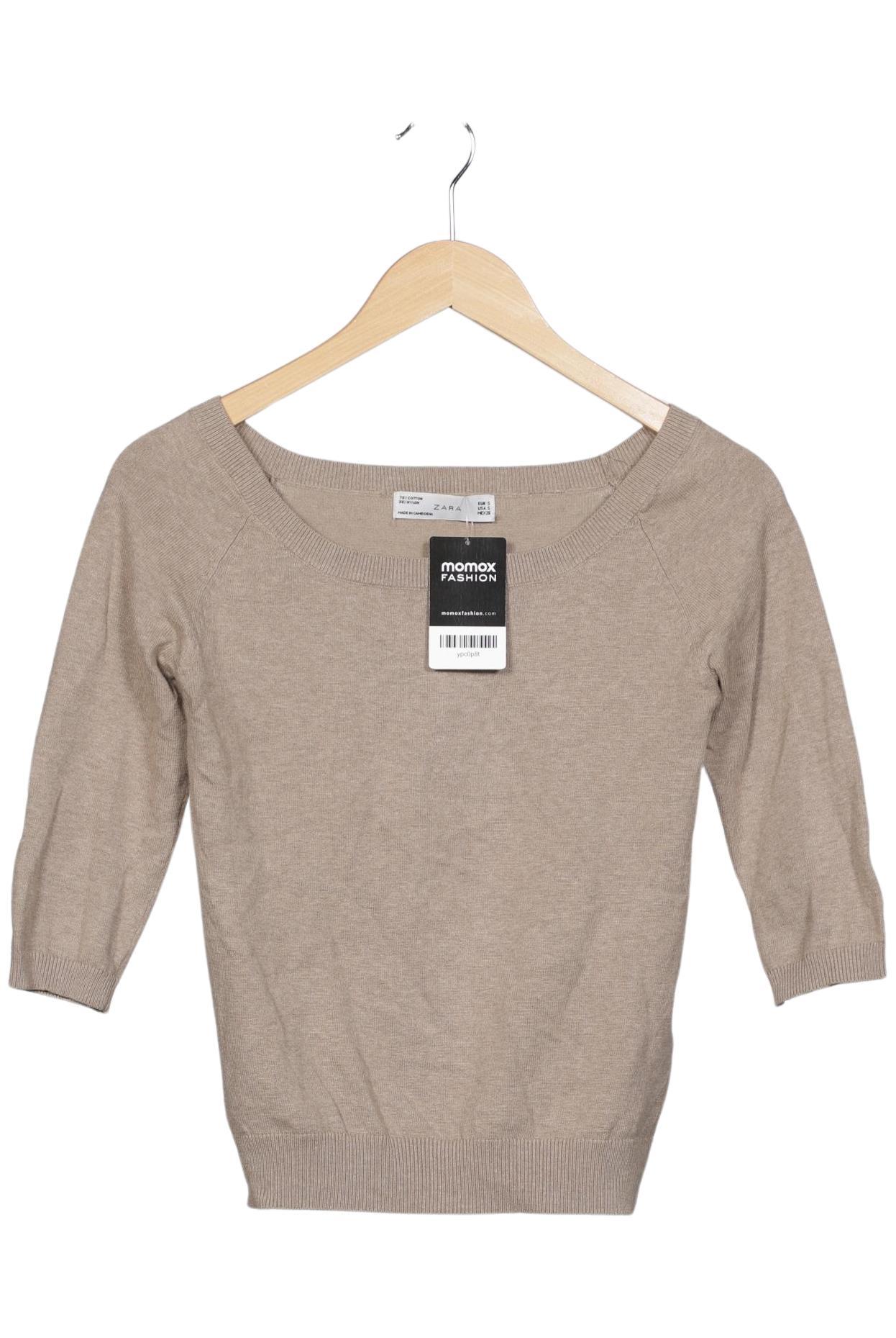 

Zara Damen Pullover, beige, Gr. 36