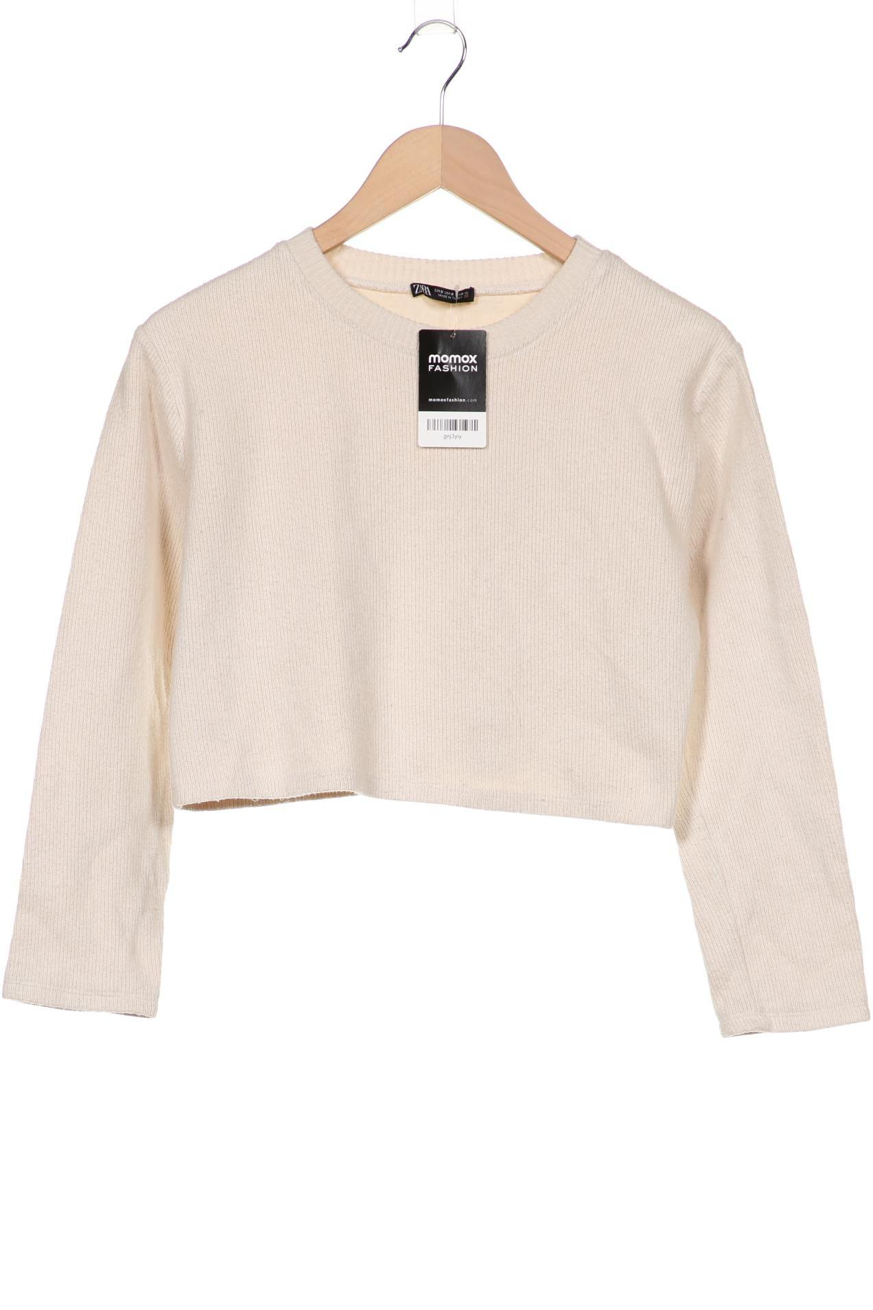 

ZARA Damen Pullover, beige