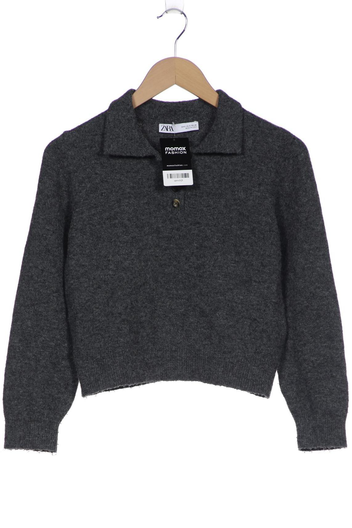 

ZARA Damen Pullover, grau