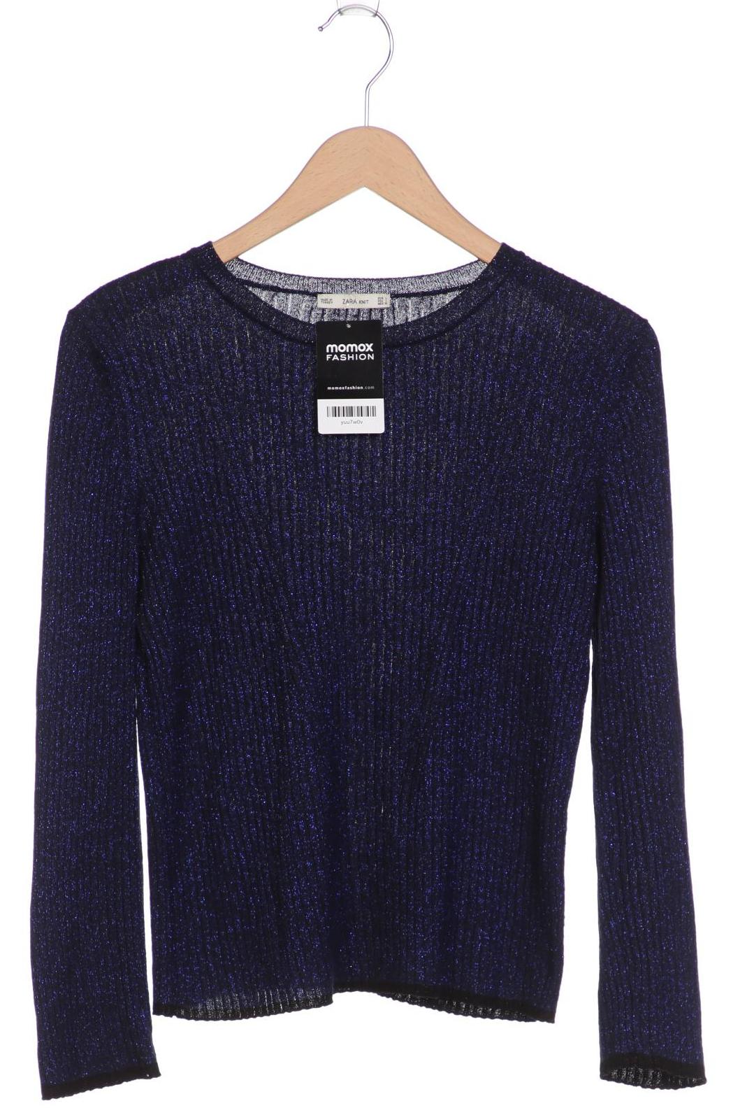 

ZARA Damen Pullover, marineblau