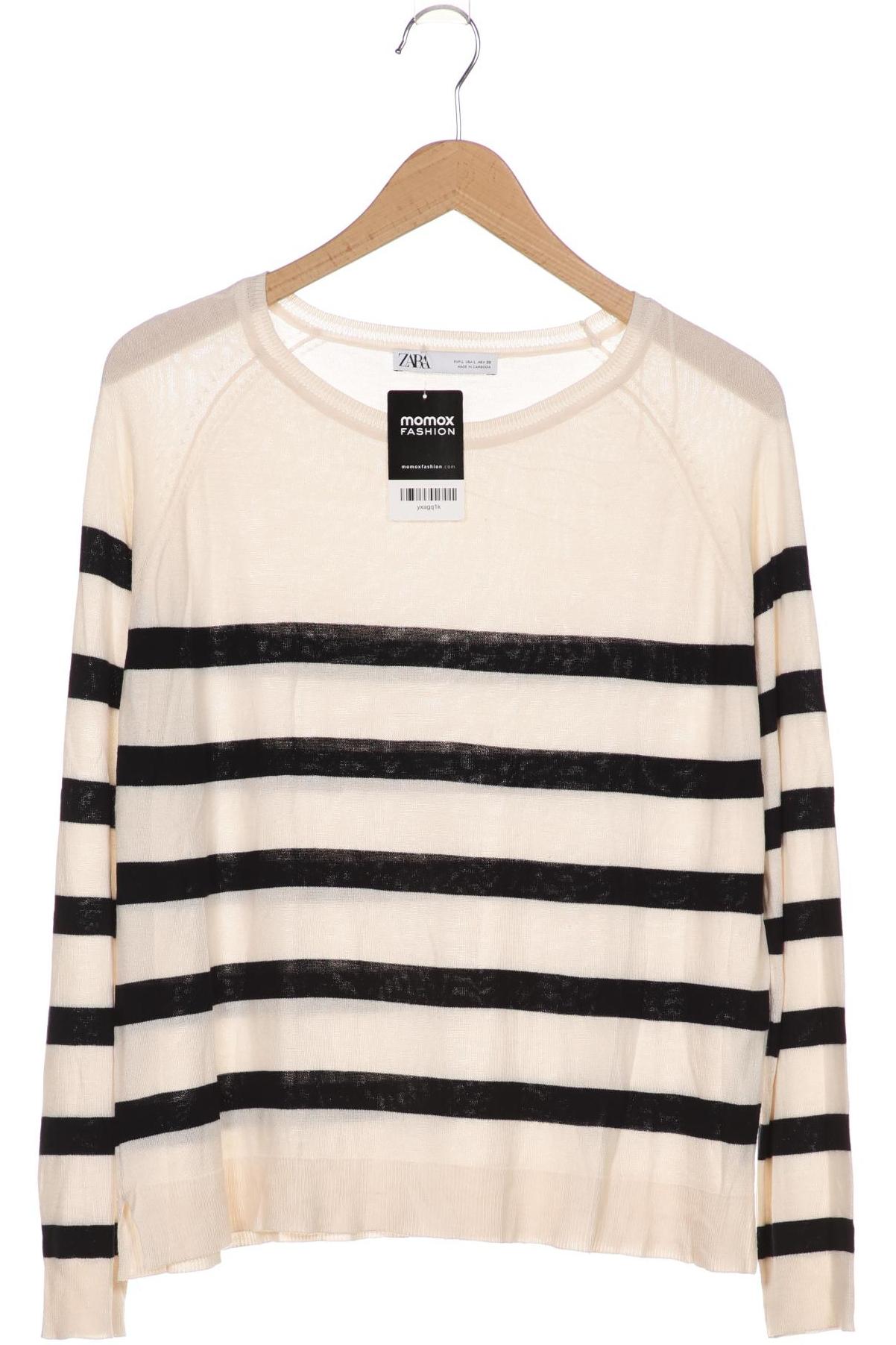 

Zara Damen Pullover, cremeweiß, Gr. 42