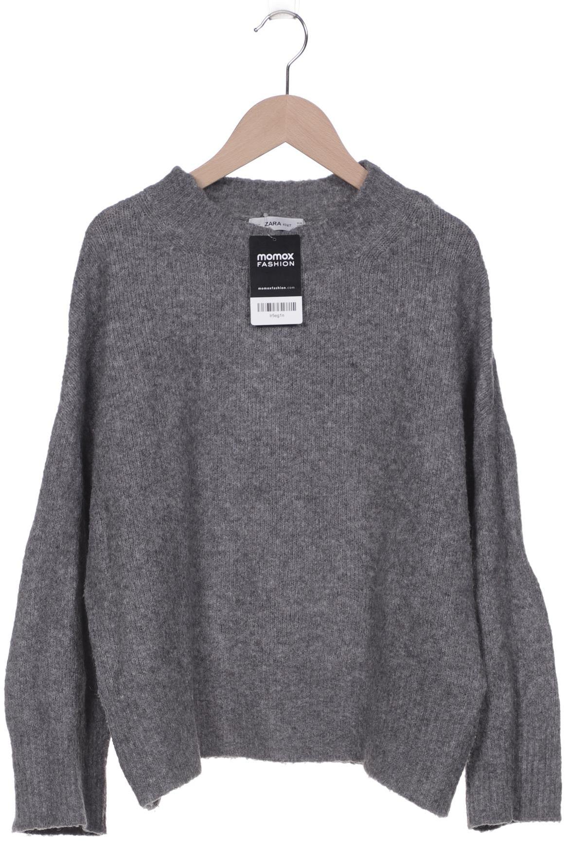 

ZARA Damen Pullover, grau