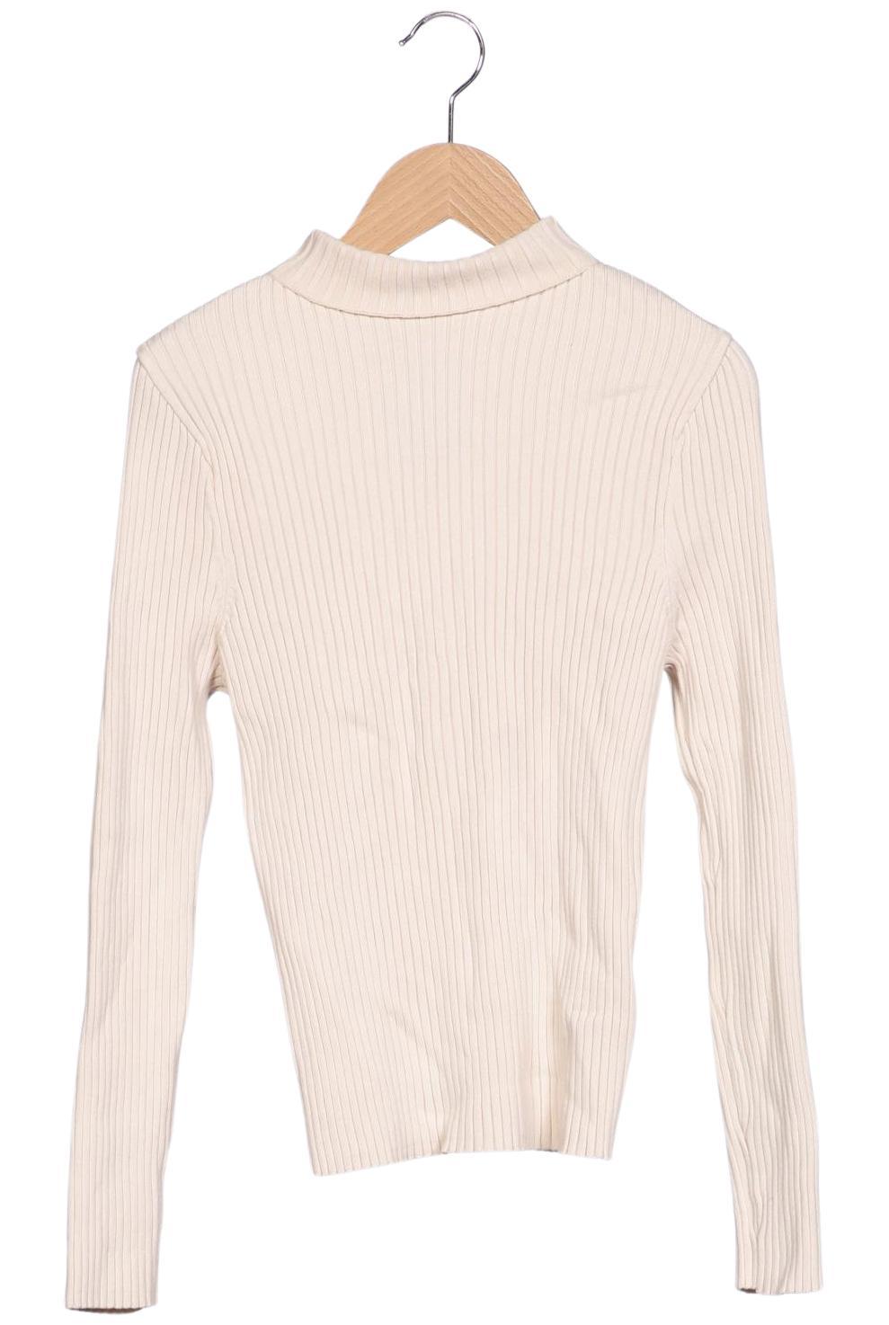 

Zara Damen Pullover, cremeweiß, Gr. 42