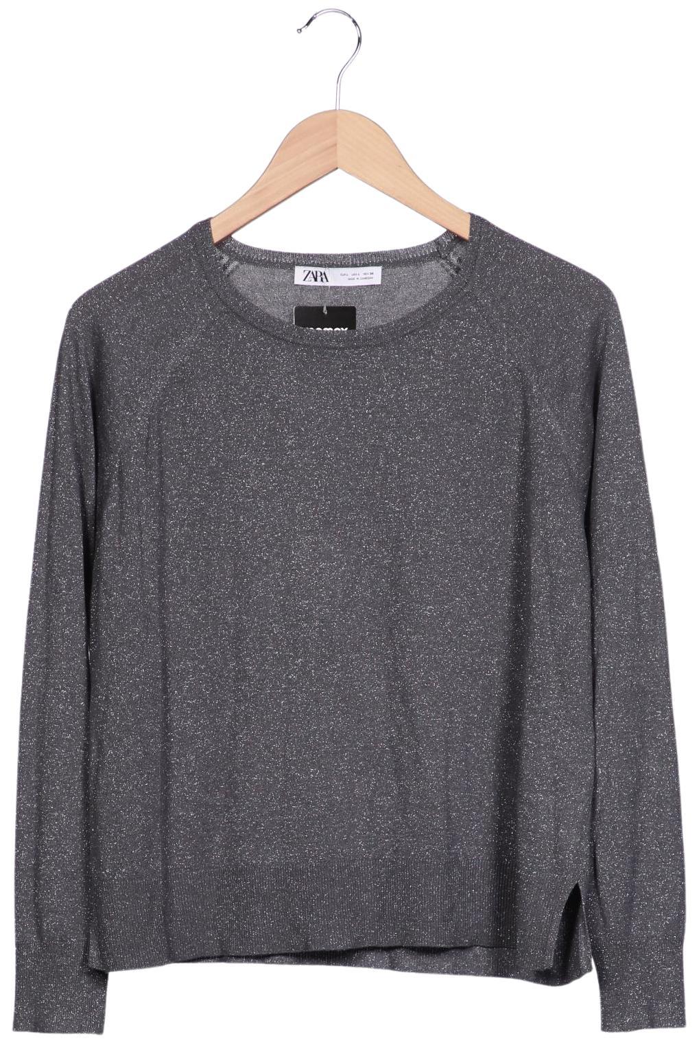 

Zara Damen Pullover, grau, Gr. 42