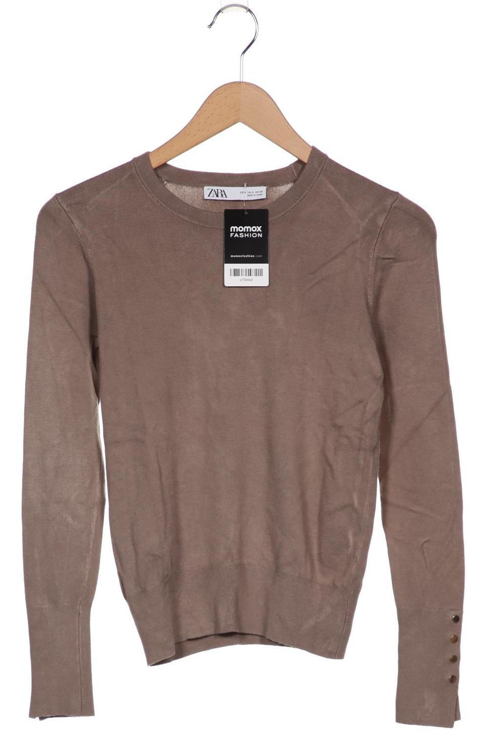 

ZARA Damen Pullover, beige