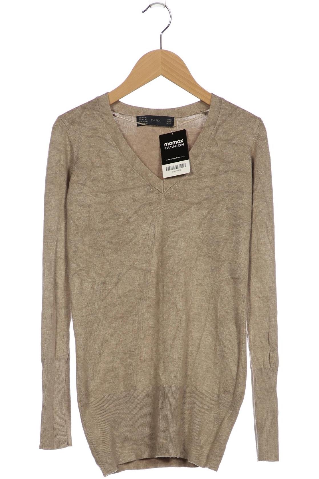

Zara Damen Pullover, beige, Gr. 36