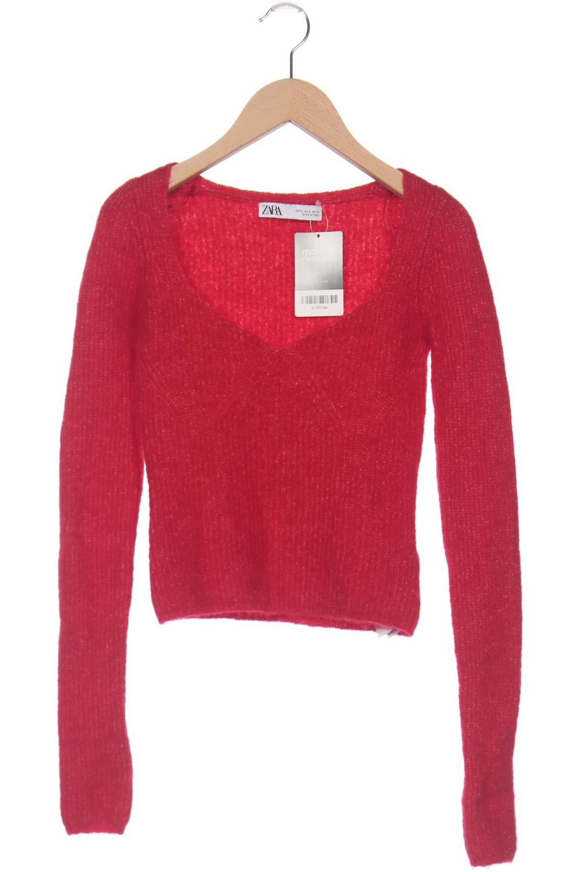 

Zara Damen Pullover, rot, Gr. 36