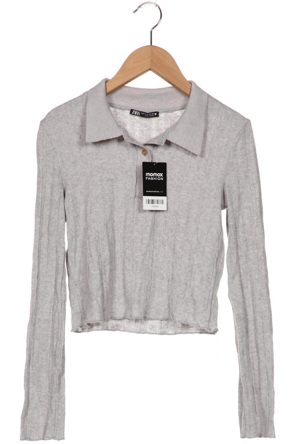 

ZARA Damen Pullover, grau