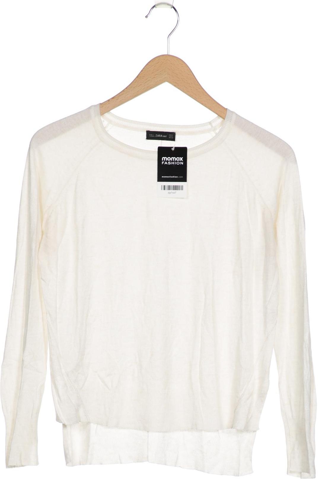 

Zara Damen Pullover, cremeweiß, Gr. 38