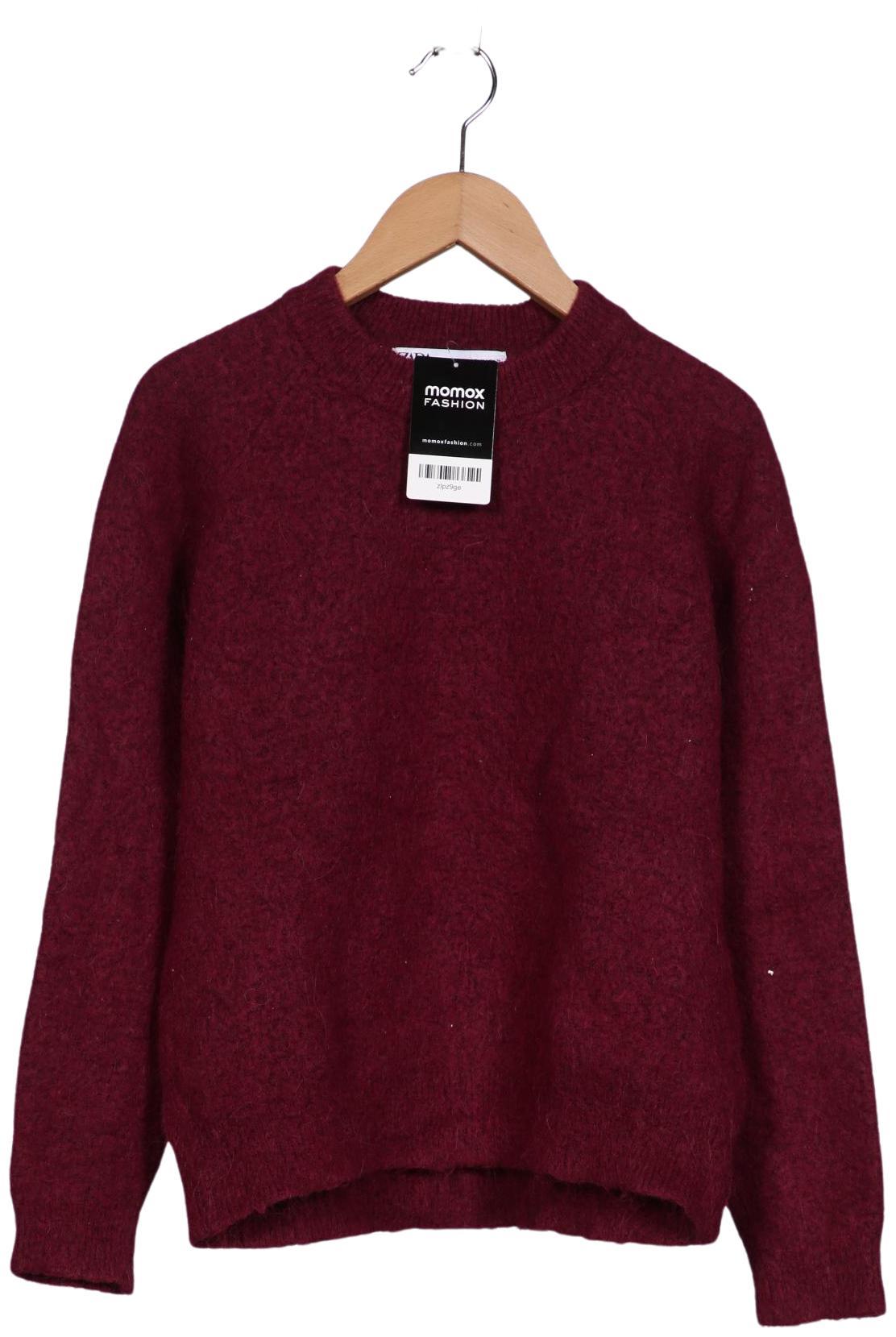 

Zara Damen Pullover, bordeaux, Gr. 38