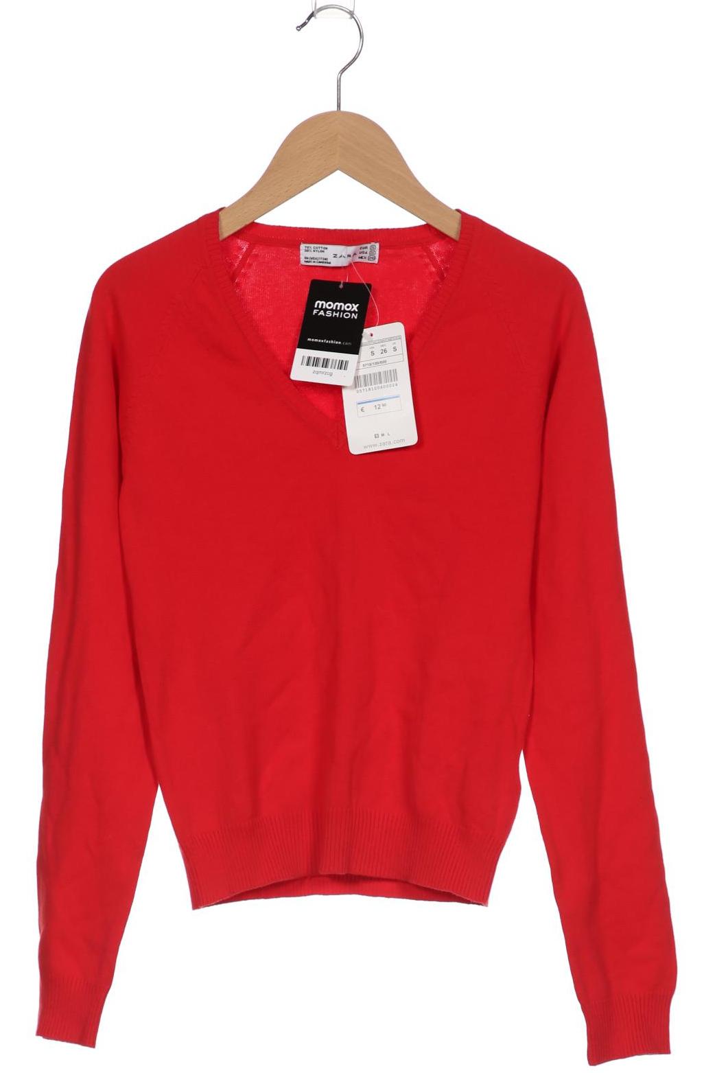

ZARA Damen Pullover, rot
