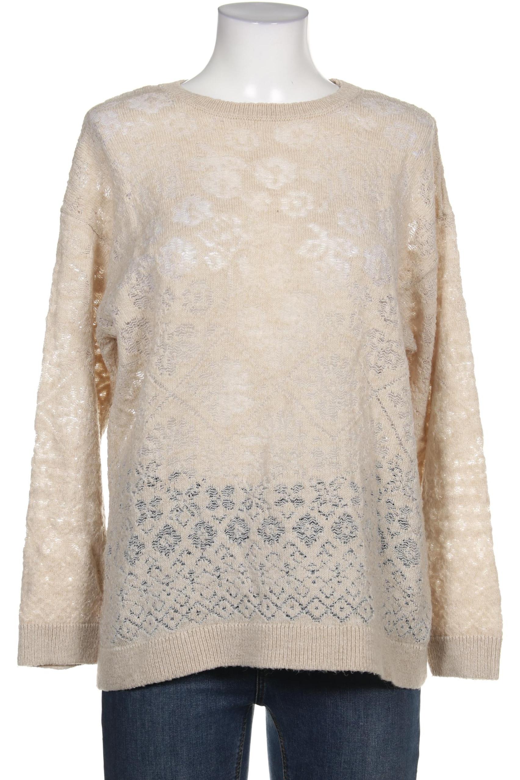 

ZARA Damen Pullover, beige
