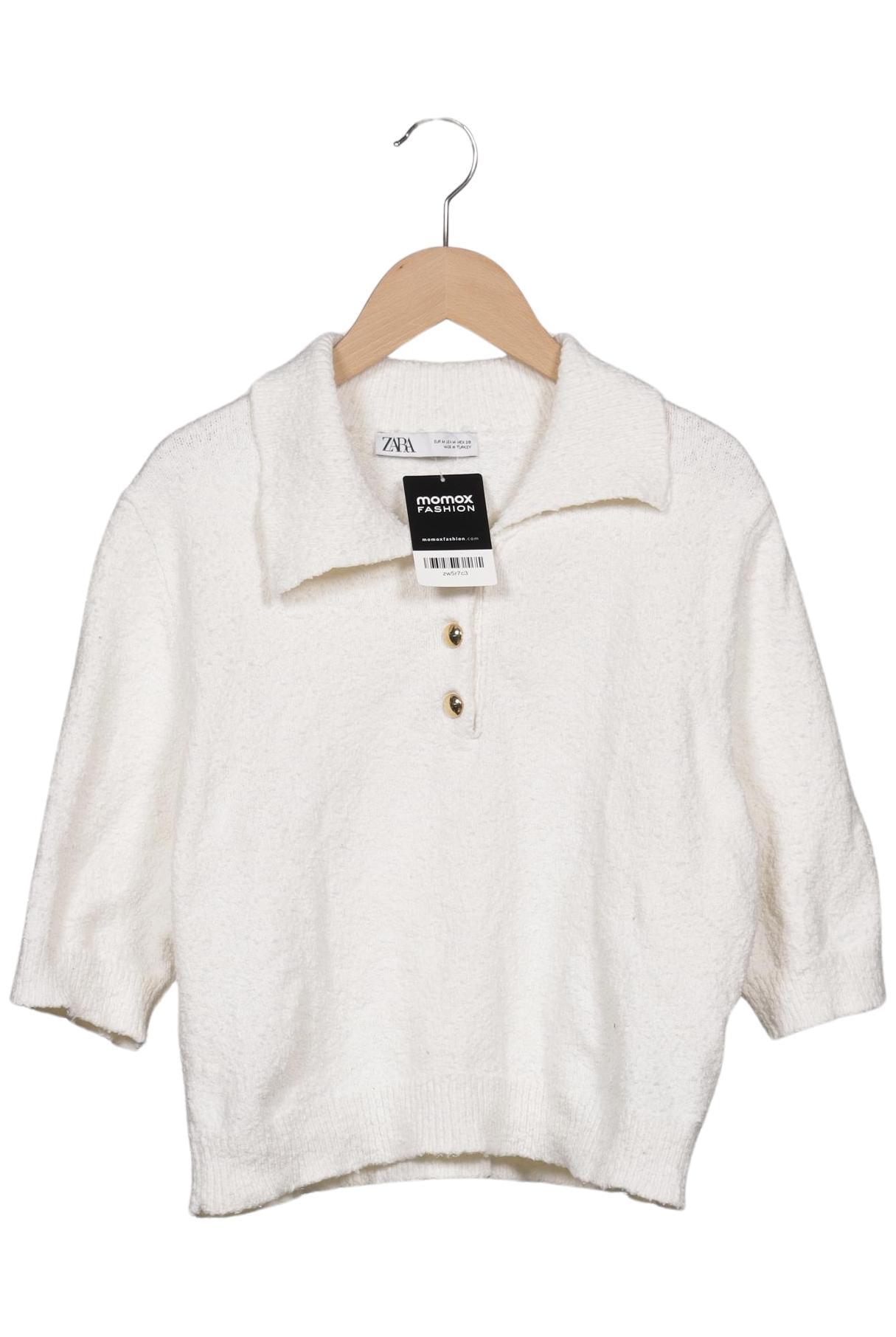 

Zara Damen Pullover, cremeweiß, Gr. 38