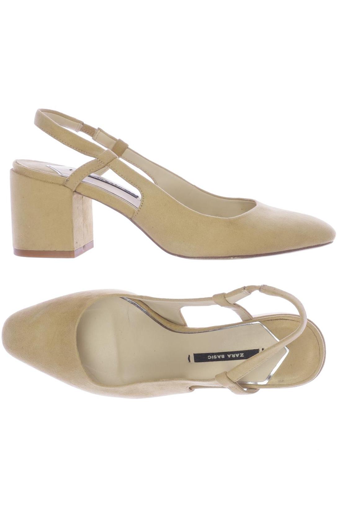 

Zara Damen Pumps, beige, Gr. 37