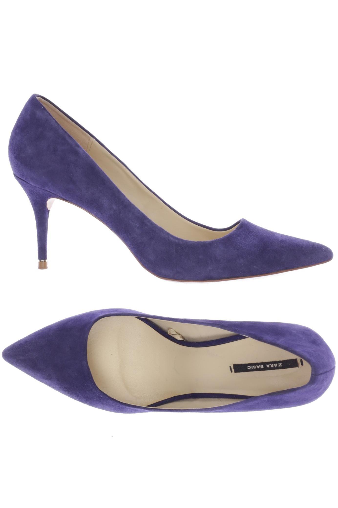

ZARA Damen Pumps, marineblau