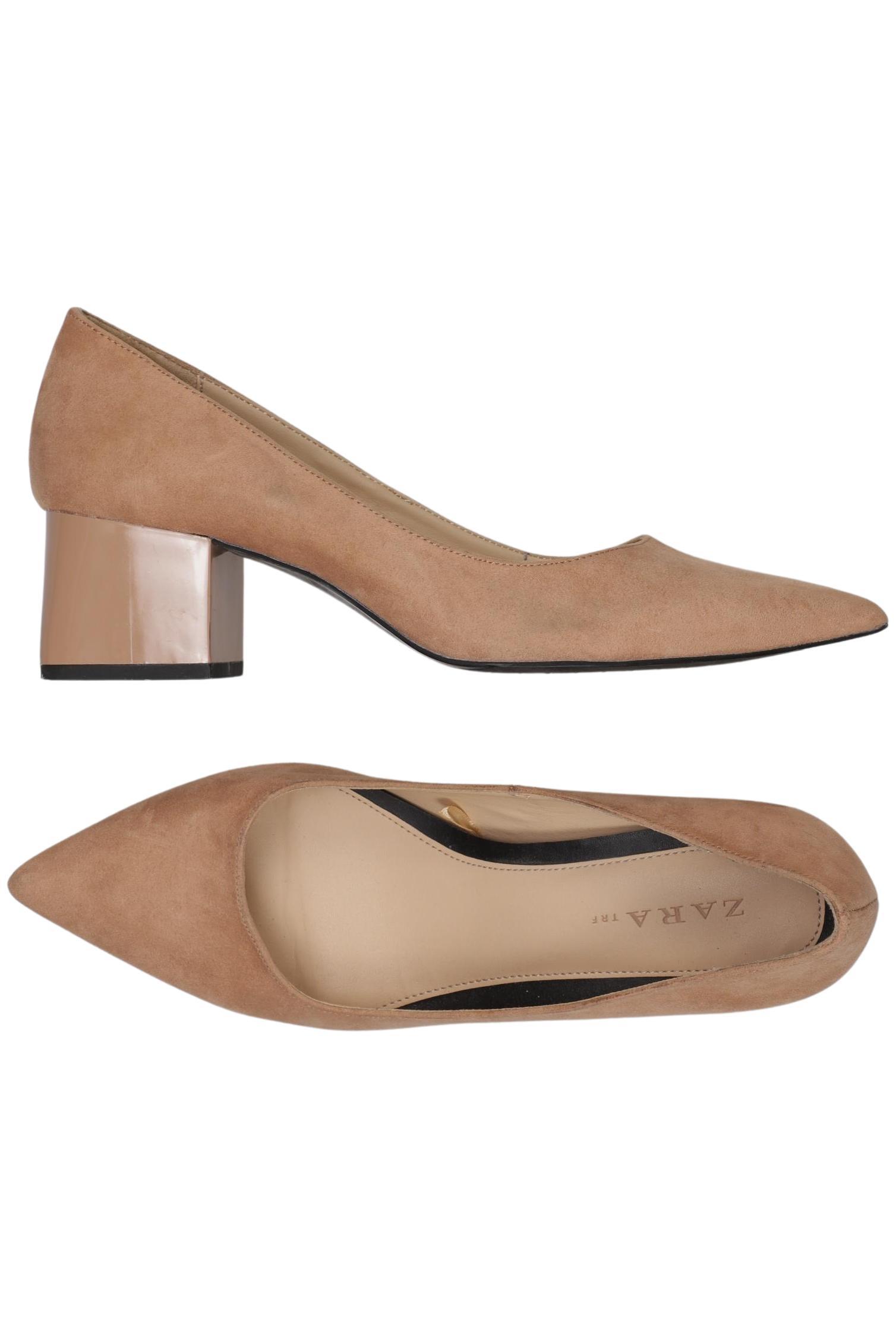 

Zara Damen Pumps, beige, Gr. 39
