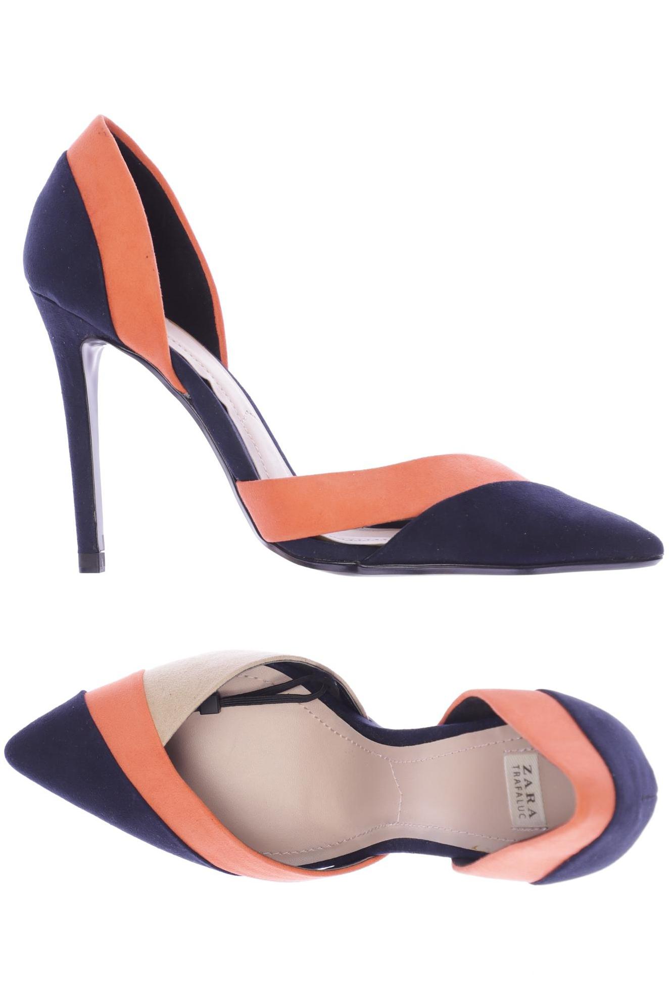 

Zara Damen Pumps, marineblau, Gr. 37