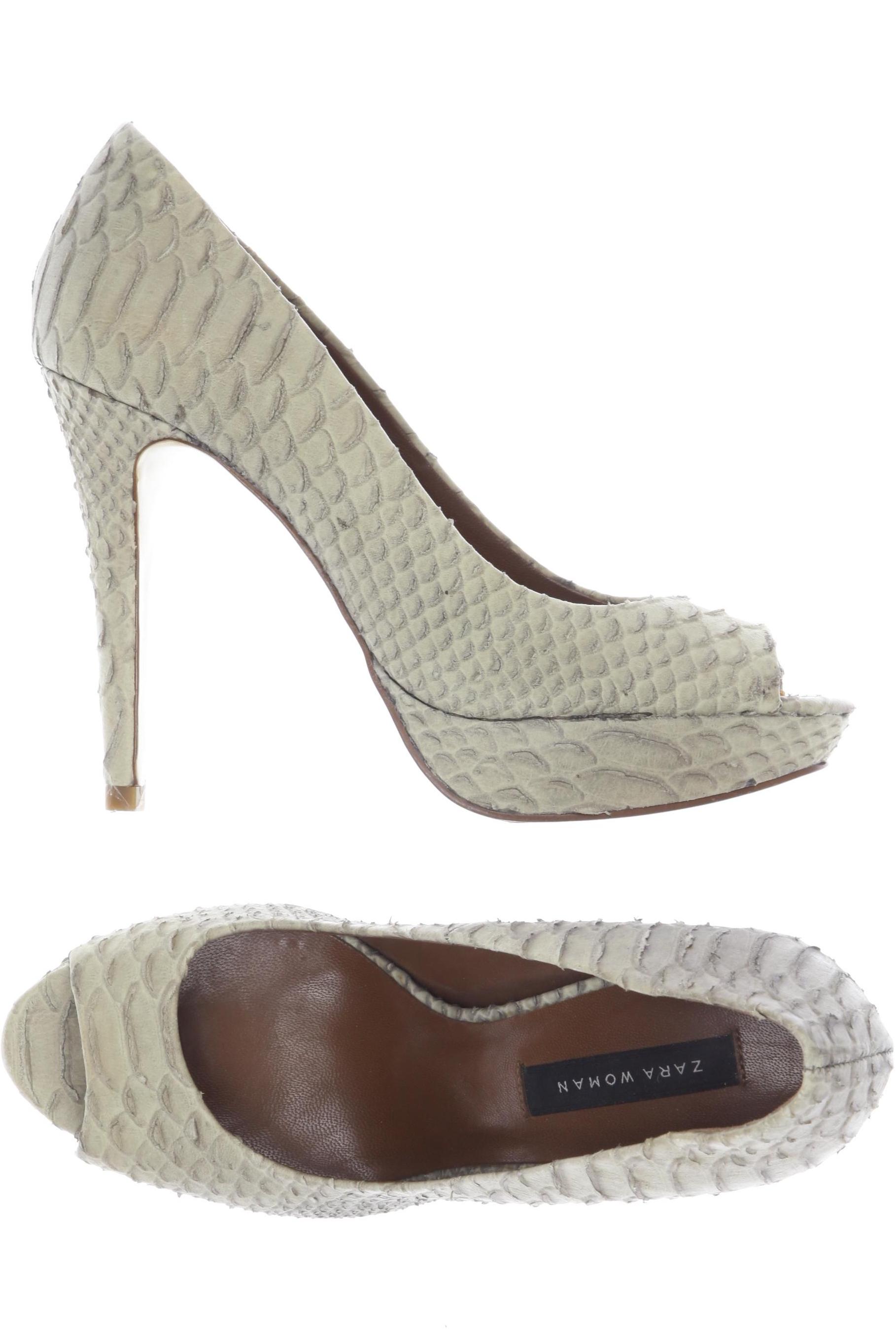 

Zara Damen Pumps, hellgrün, Gr. 36